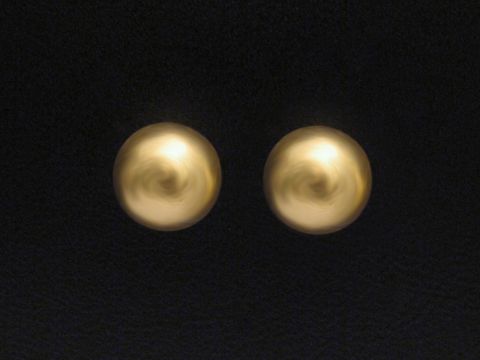 Schöner Gold 333 Kugel Ohrring Stecker poliert 6,8 mm von Juwelier Harnisch, elegante Kugel Ohrringe in glänzender Optik, ideal für jeden Anlass.