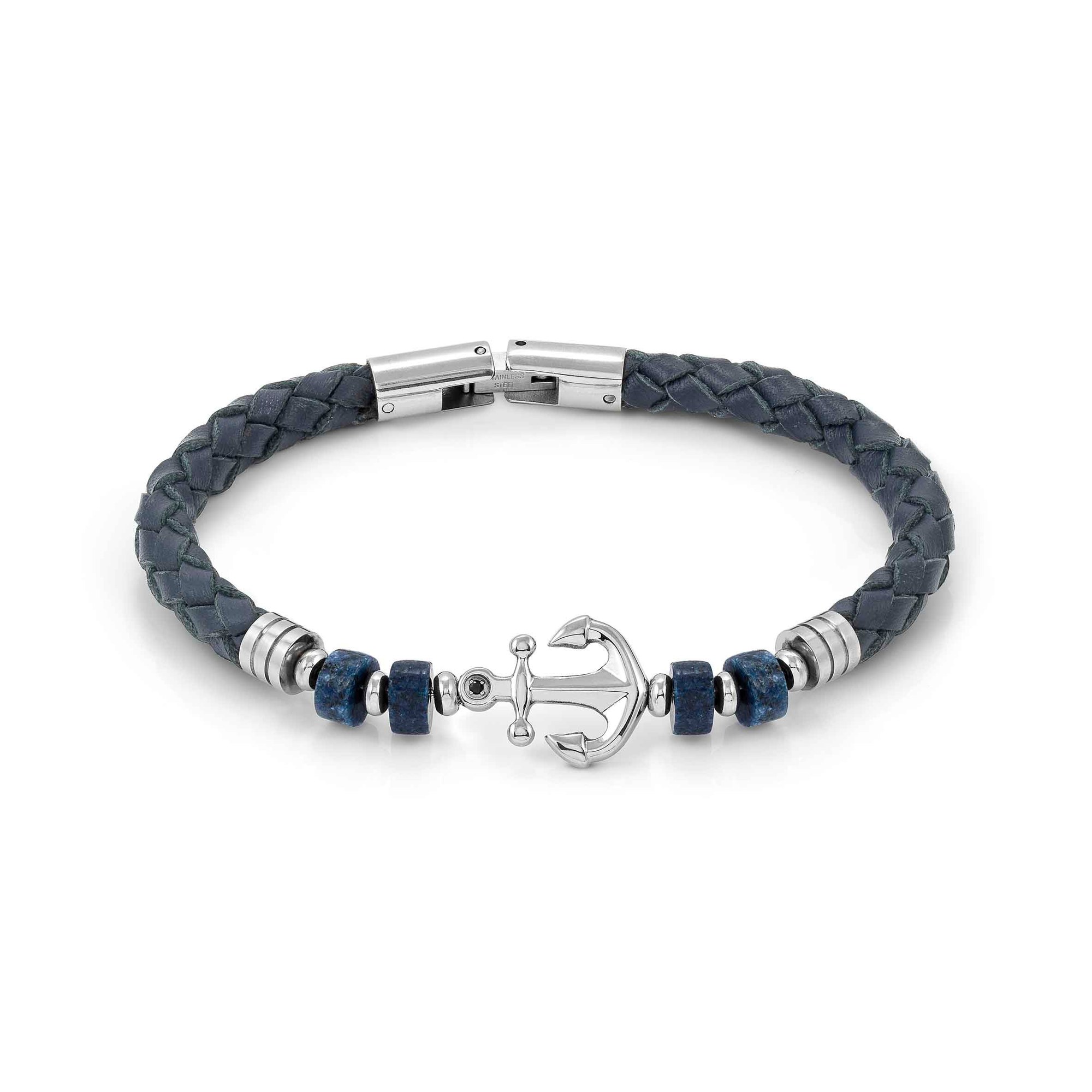 Nomination ATLANTE STONES EDITION Lederarmband - Anker - Sodalith - 19,5 - 23 cm – Ansicht 2