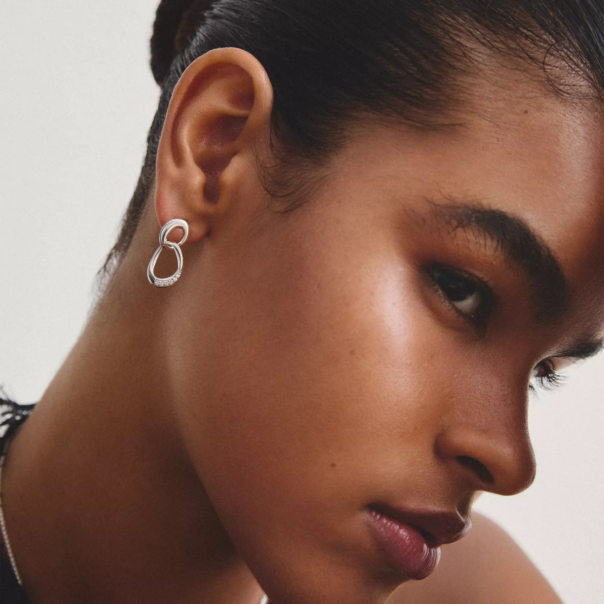 Thomas Sabo Together - Ohrringe - Sterling Silber recy. & Zirkonia – Ansicht 3
