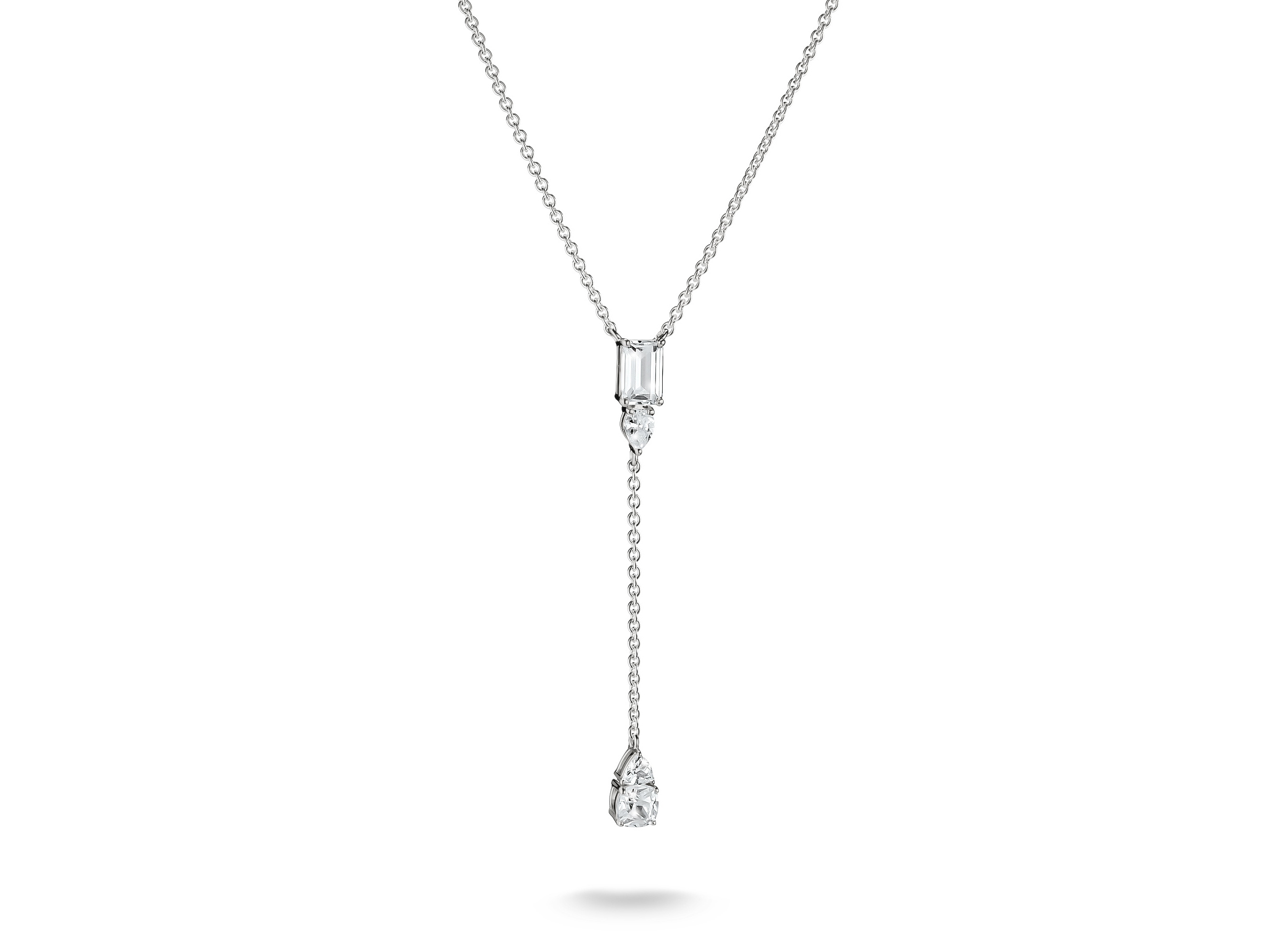 Thomas Sabo KE2364-051-14-L50V Bold Elegance Kette 45 - 50 cm - Sterling Silber & Zirkonia - Weiß