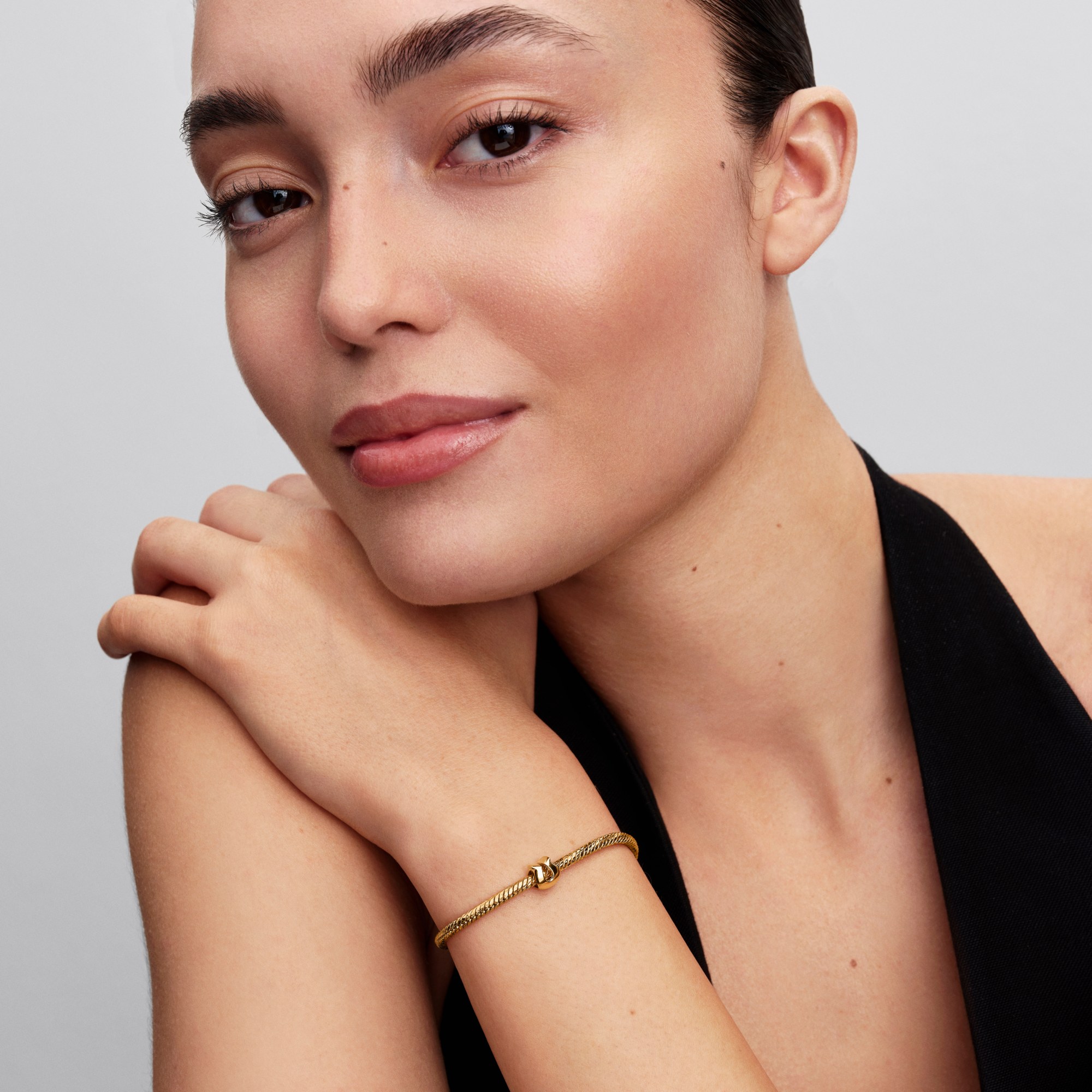 Pandora Hufeisen Mini - Charm - Gelbgold Vergoldung – Ansicht 4