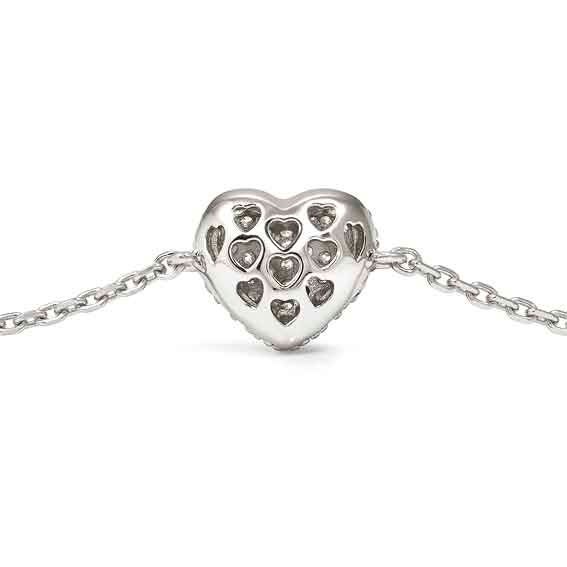 Nomination LIFEPOETRY Armband aus Sterling Silber & Zirkonia - Herz - rhodiniert – Ansicht 4