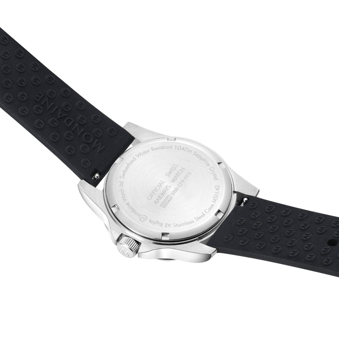 Mondaine Uhr MSN.4211B.RB - Numeri Backlight - 42 mm – Ansicht 5