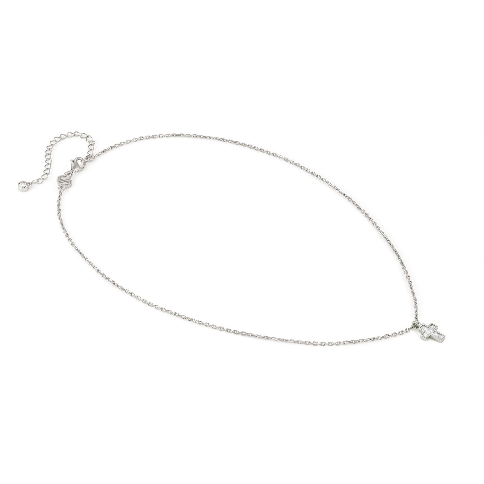 Nomination Carismatica kl. Kreuz Collier - Silber rhodiniert - Zirkonia Weiß - 38 - 44 cm – Ansicht 4