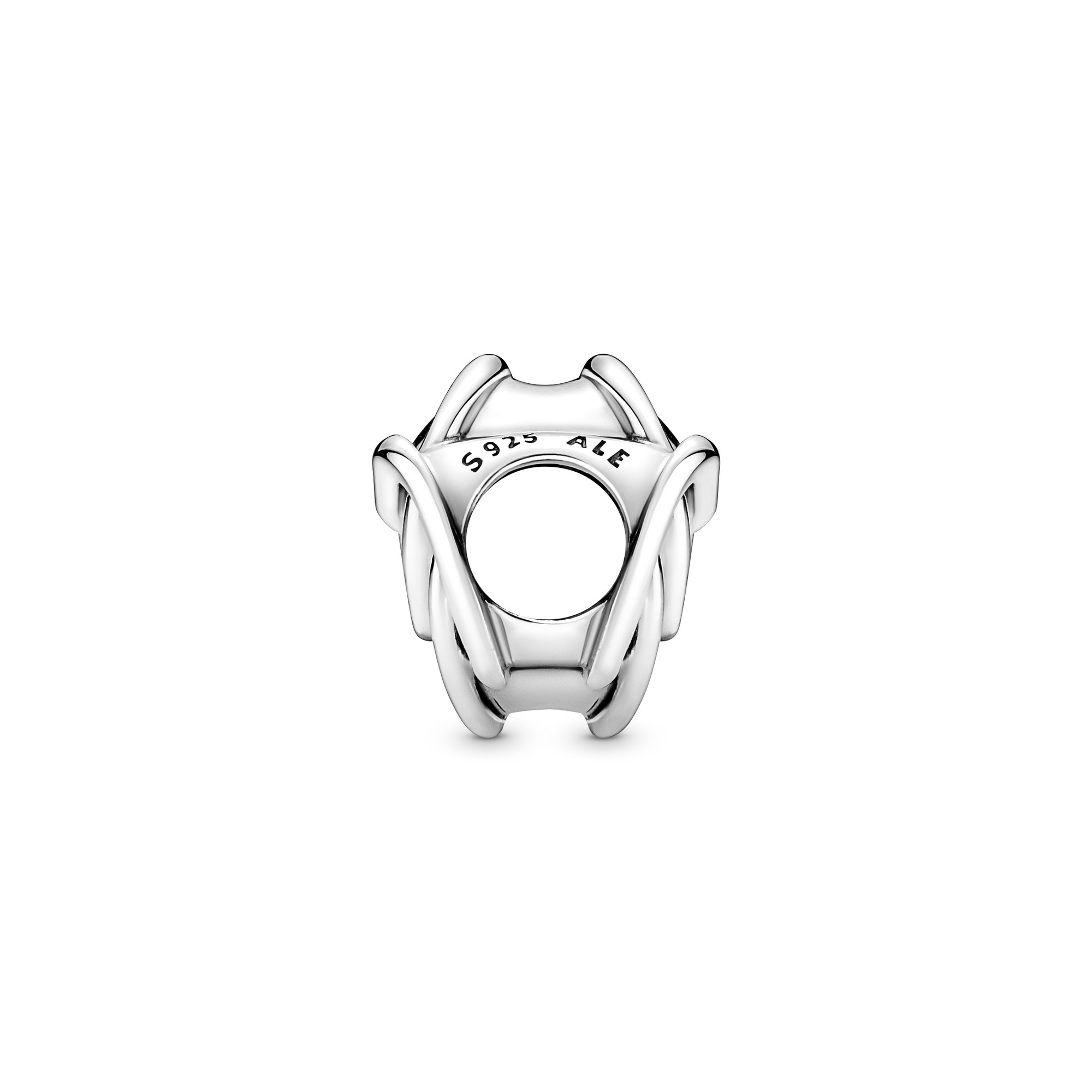 Pandora Familie Für Immer Verschlungenes Herz Charm - Sterling Silber Ansicht 3 – Ansicht 3