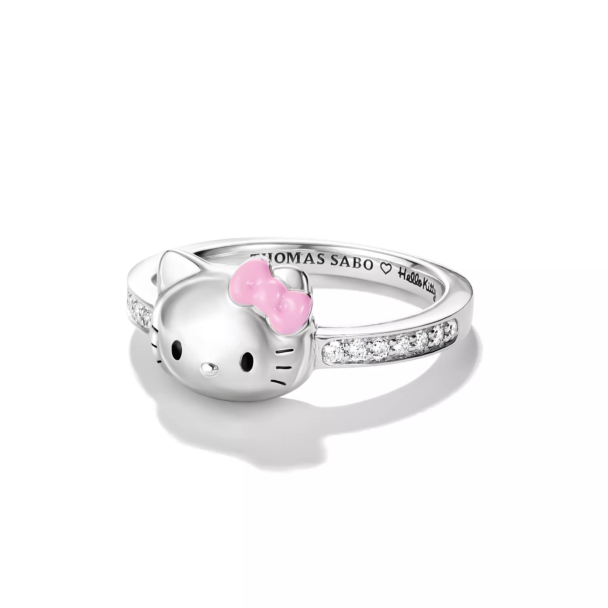 Thomas Sabo Hello Kitty - Ring - versilbert & Emaille – Ansicht 3