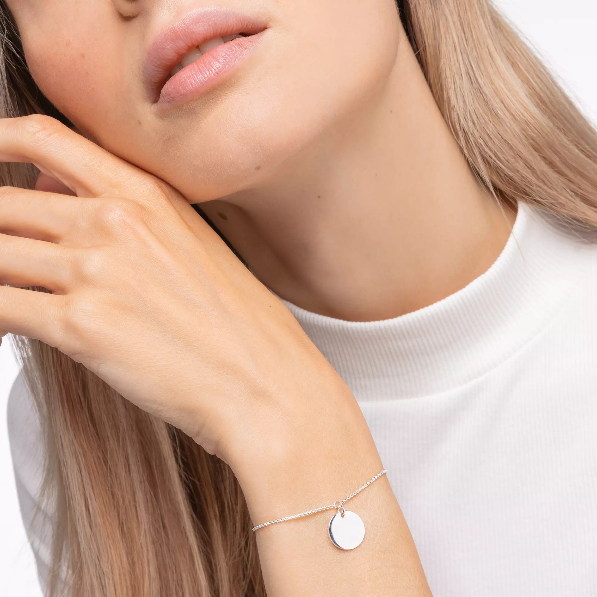 Thomas Sabo Armband Coin silber – 16–19 cm – Ansicht 3