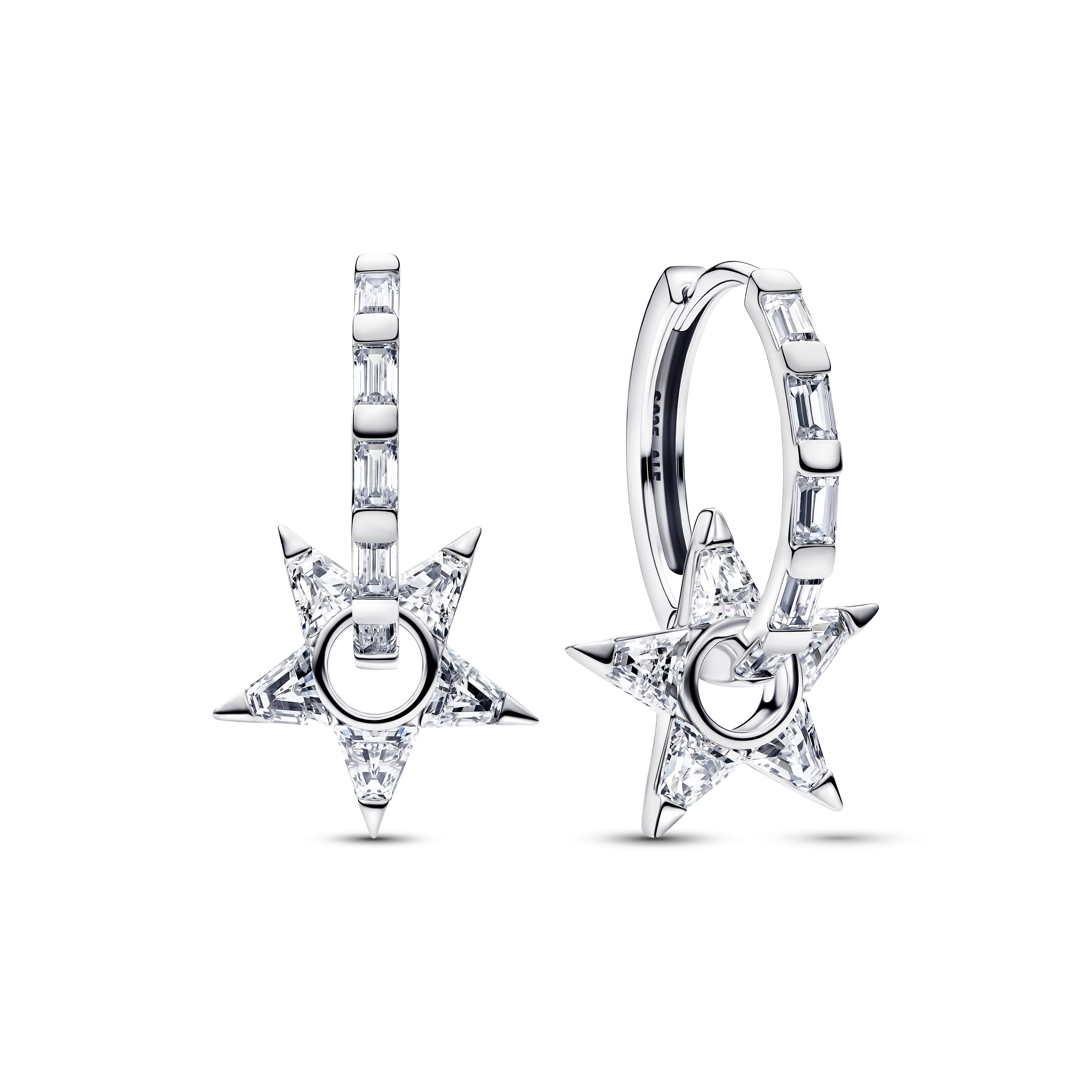 Pandora Timeless - Creolen Stella Stern - Sterling Silber - Zirkonia - 295083C01