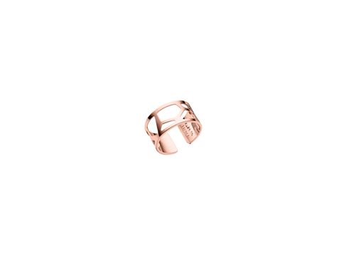 Ring von Les Georgettes in Roségold mit einer Größe von 60-62 und einer Breite von 12 mm. Design mit einem modernen, eleganten Look, perfekt für den täglichen Gebrauch oder besondere Anlässe.