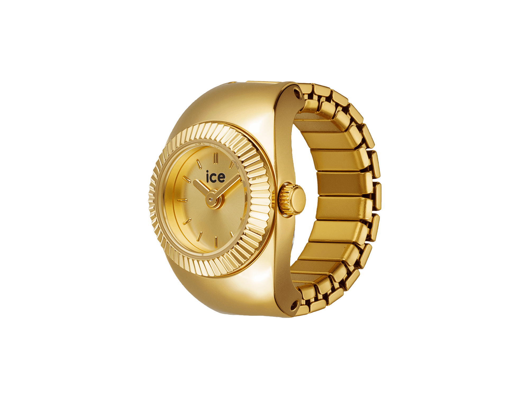 ICE Watch RINGUHR 025516 - Chouchou Gold - ca. Gr. 52-56 - Zifferblatt Gold