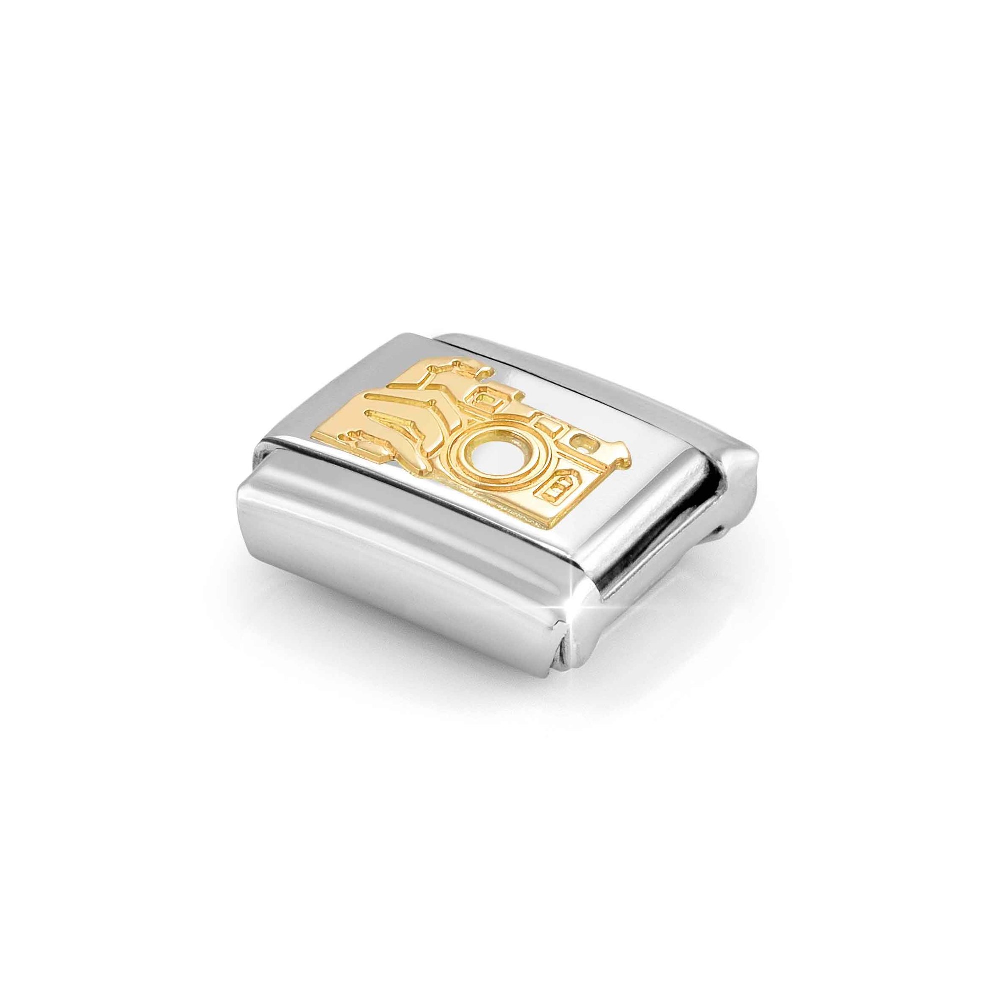 Nomination CLASSIC Element - 585 Gelbgold - Fotoapparat mit Hand – Ansicht 5