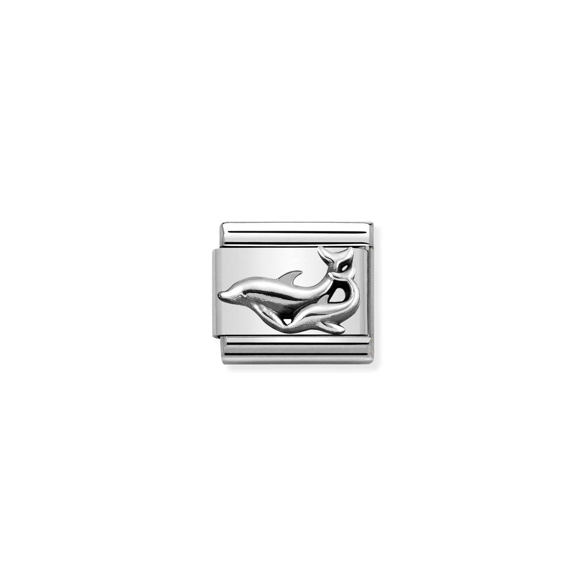 Nomination Composable Classic Charm Delfine - Edelstahl, Sterling Silber
