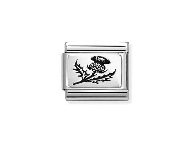 Nomination 330111 54 - CLASSIC PLATTEN - Sterling Silber - Distel