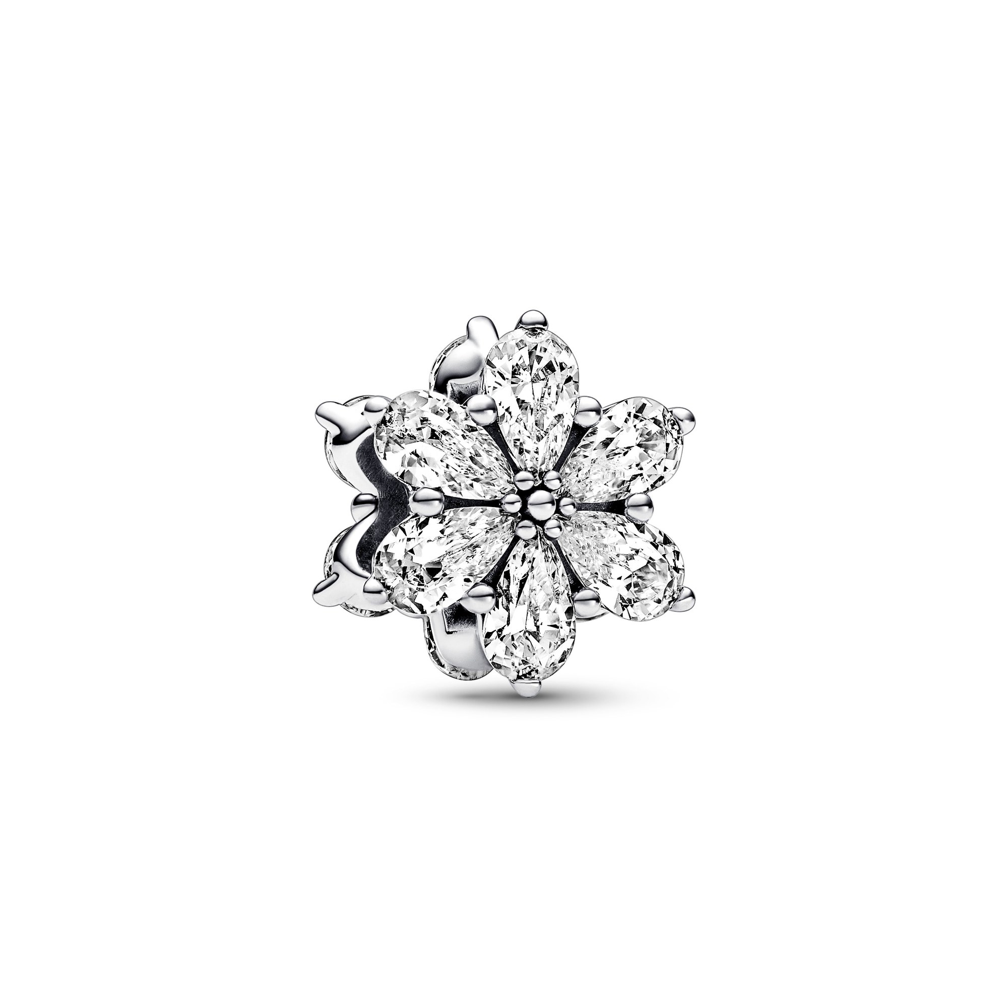 Pandora Funkelndes Herbarium Cluster Charm - Sterling Silber
