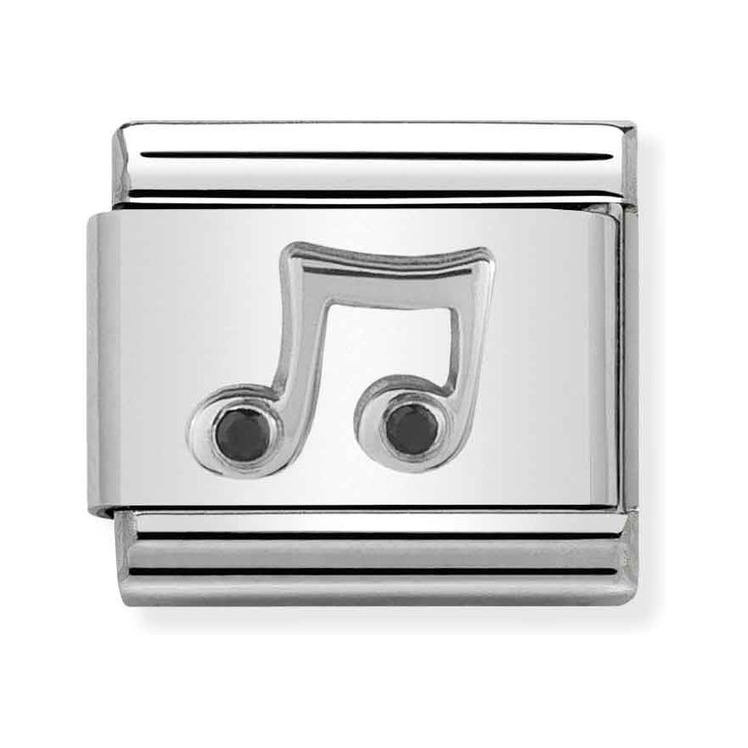 Nomination Composable Classic Charm Musiknote - Edelstahl, Sterling Silber
