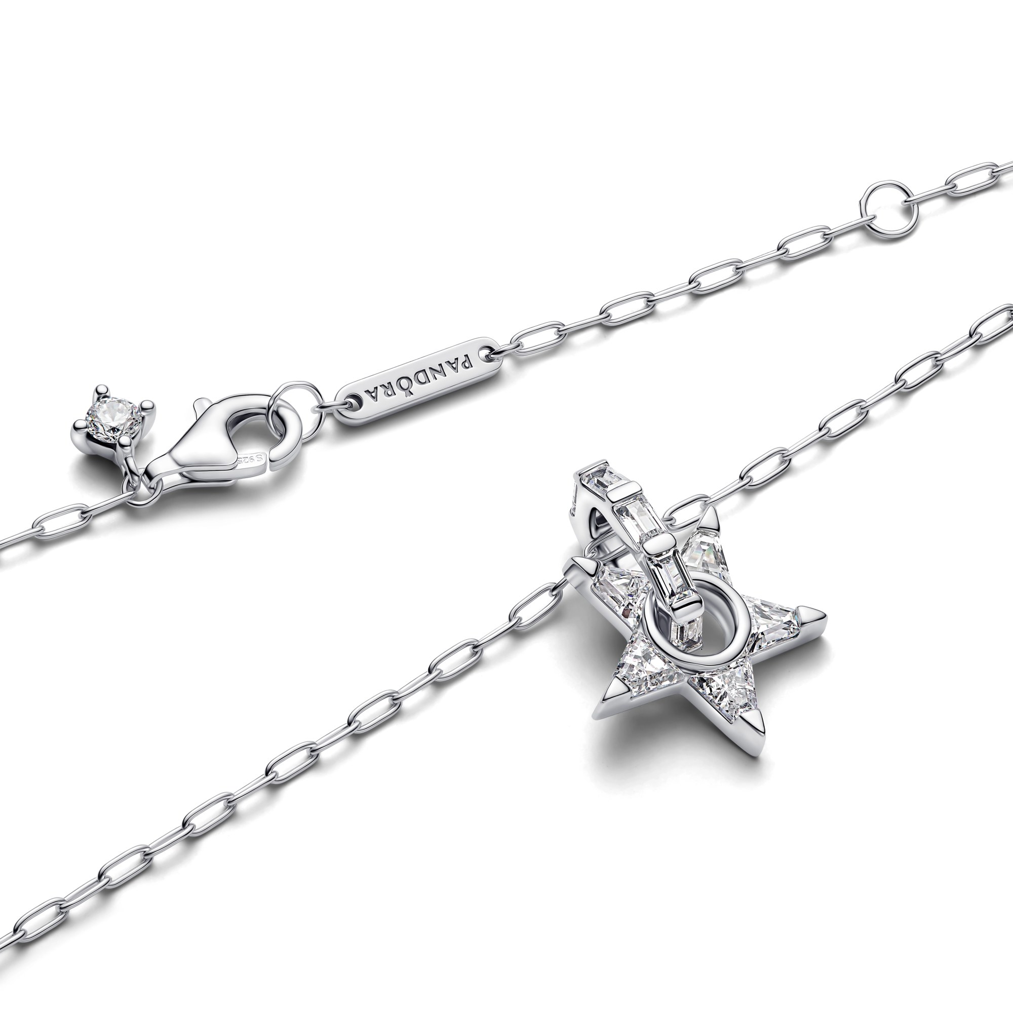 Pandora Timeless - Halskette Stella Stern - Sterling Silber – Ansicht 4