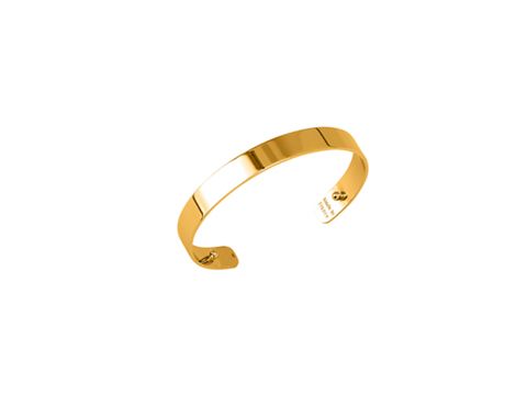 Armreif von Les Georgettes aus der Kollektion Les Essentielles in Gold, 14 mm breit, schlichtes und elegantes Design, ideal für jeden Anlass.