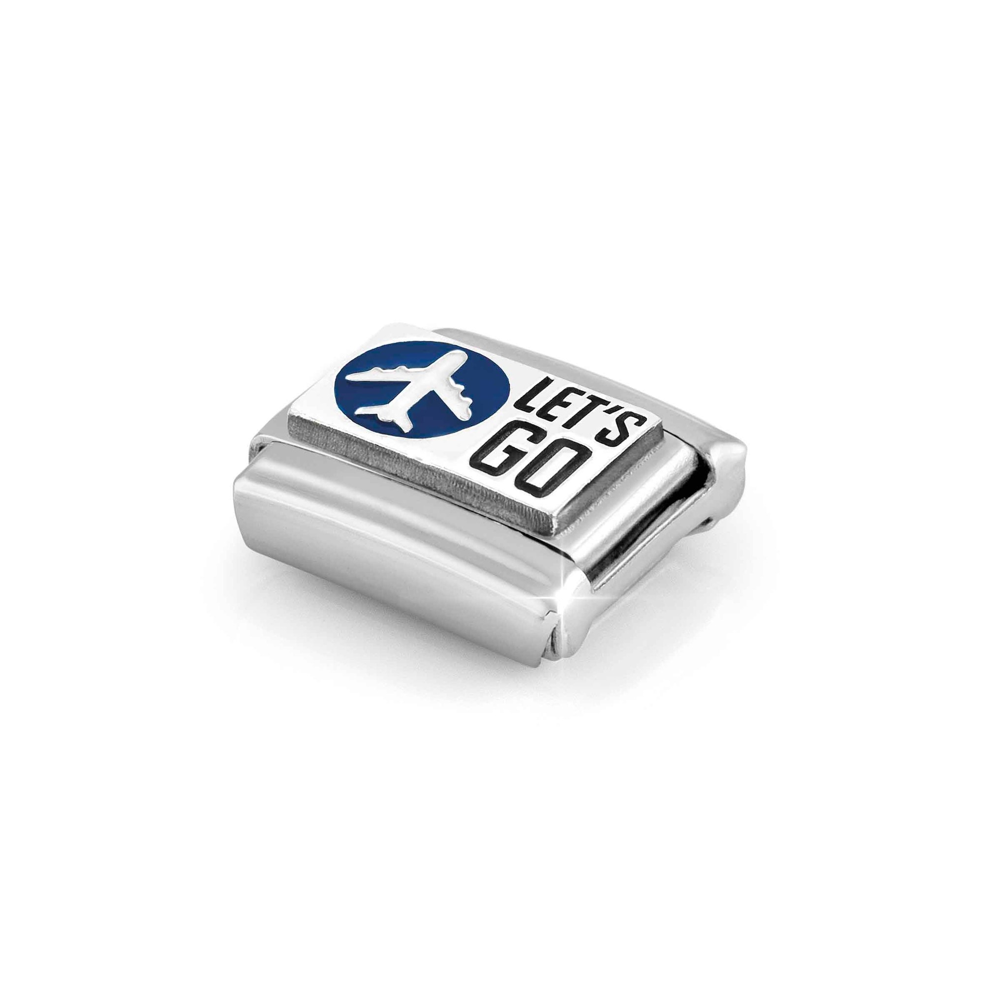 Nomination Composable Classic Charm Let’s go - Edelstahl, Silber 925, Emaille – Ansicht 4