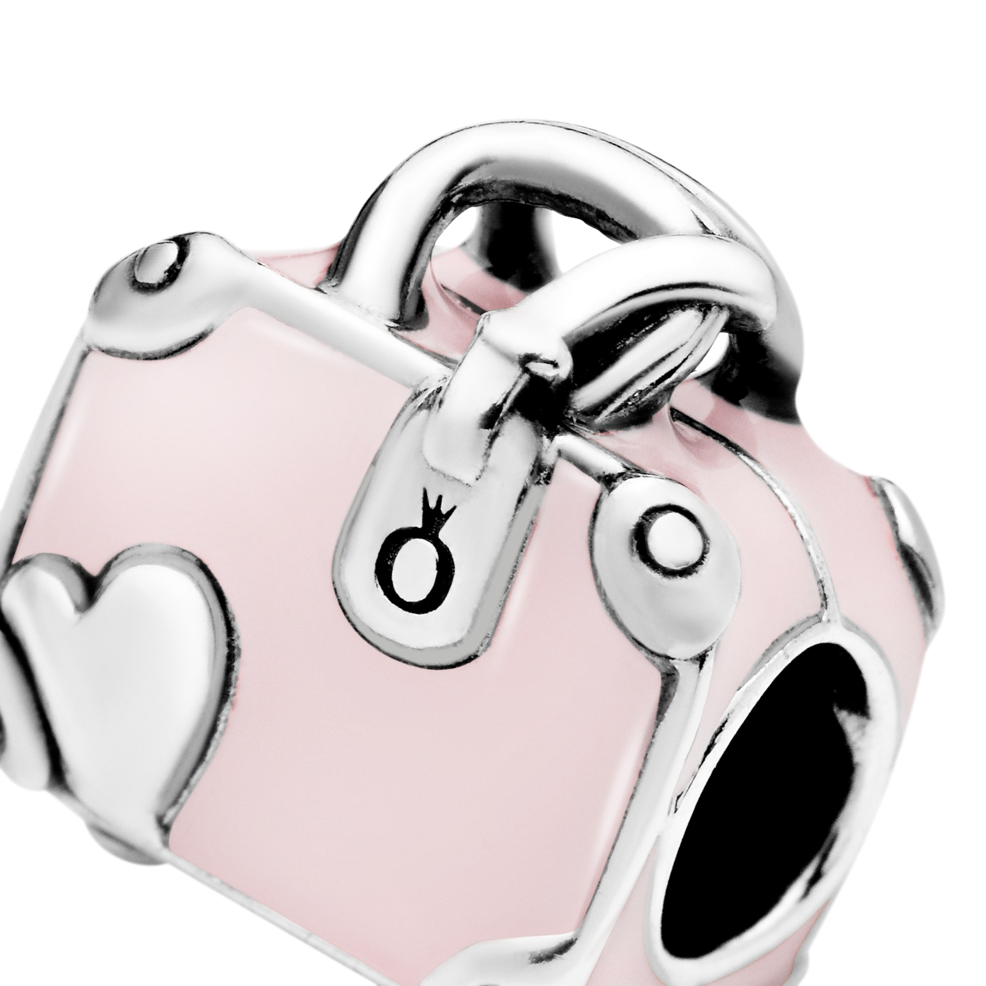 Pandora Koffer Silber charm mit Emaille - Koffer - Reiselust – Ansicht 3