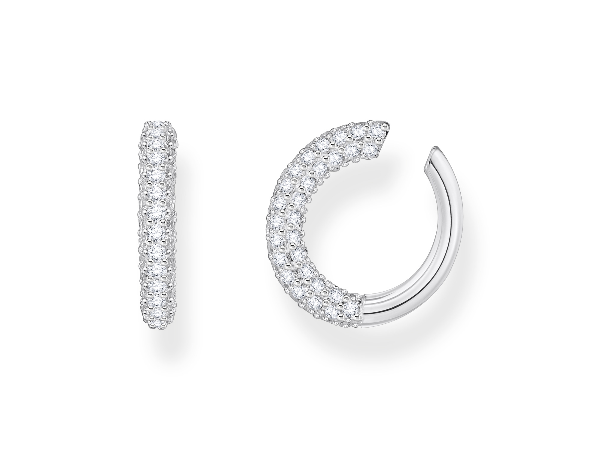 Thomas Sabo EC0029-051-14 SPARKLING WHITE Ohrklemme - Weiß - Silber + Zirkonia - Weiß Elegante Thomas Sabo Ohrklemme in Weiß und Silber, verziert mit funkelndem Zirkonia, perfekt für jeden Anlass und ein stilvolles Accessoire für modebewusste Frauen.