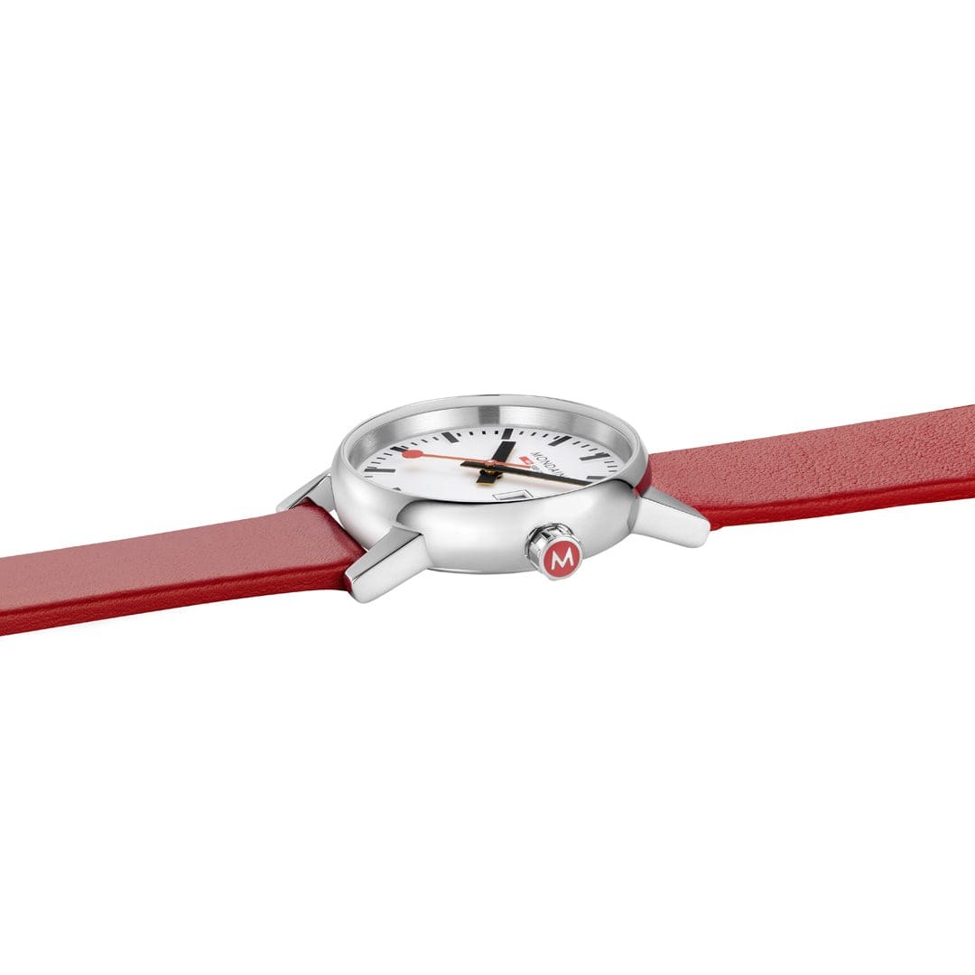 Mondaine Uhr MSE.30210.LCV evo2 - Edelstahl poliert - 30 mm – Ansicht 4