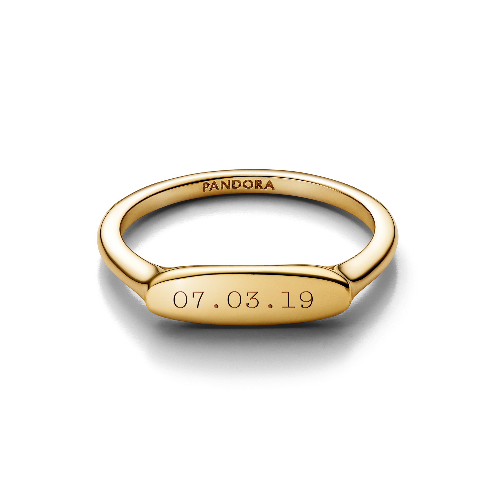 Pandora Stabring - Gelbgold Vergoldung – Ansicht 2