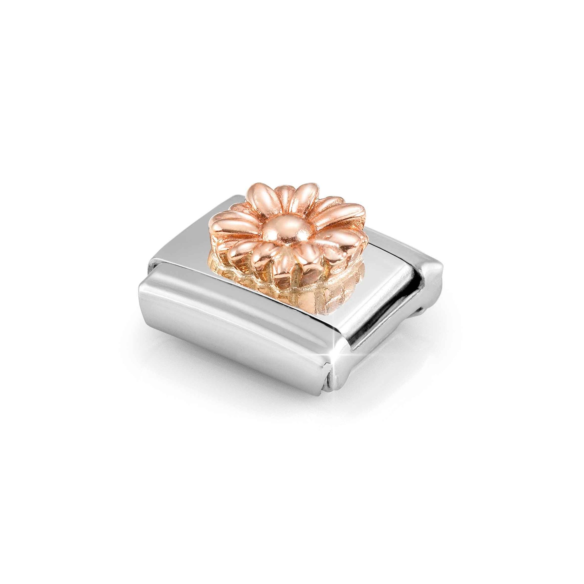 Nomination Composable Classic Charm Margerite - Edelstahl, roségoldfarben – Ansicht 4