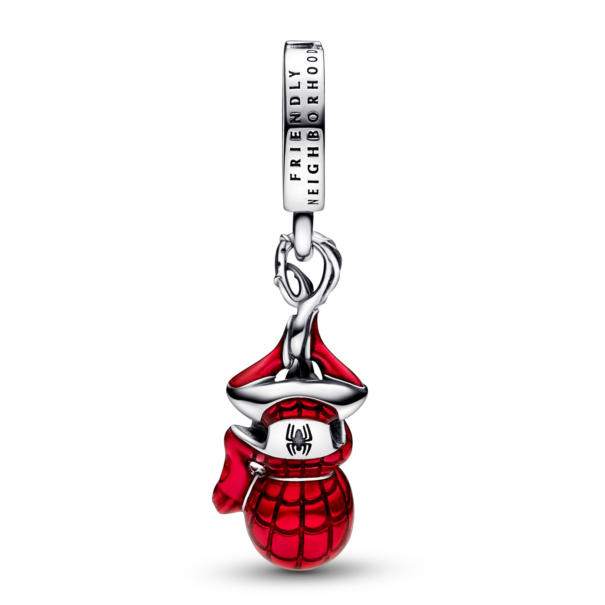 Pandora Marvel Spider-Man charm - Sterling Silber - Emaille - Mehrfarbig – Ansicht 3