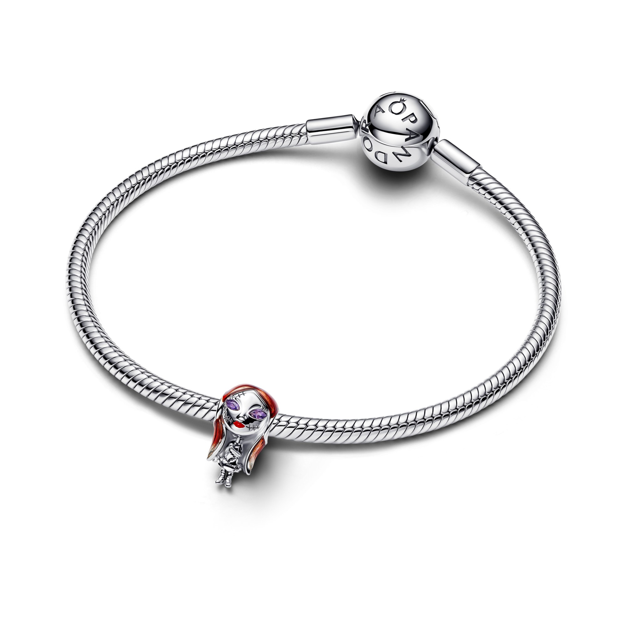 Pandora Disney Sally - The Nightmare Before Christmas Charm - Sterling Silber - Kristall – Ansicht 3
