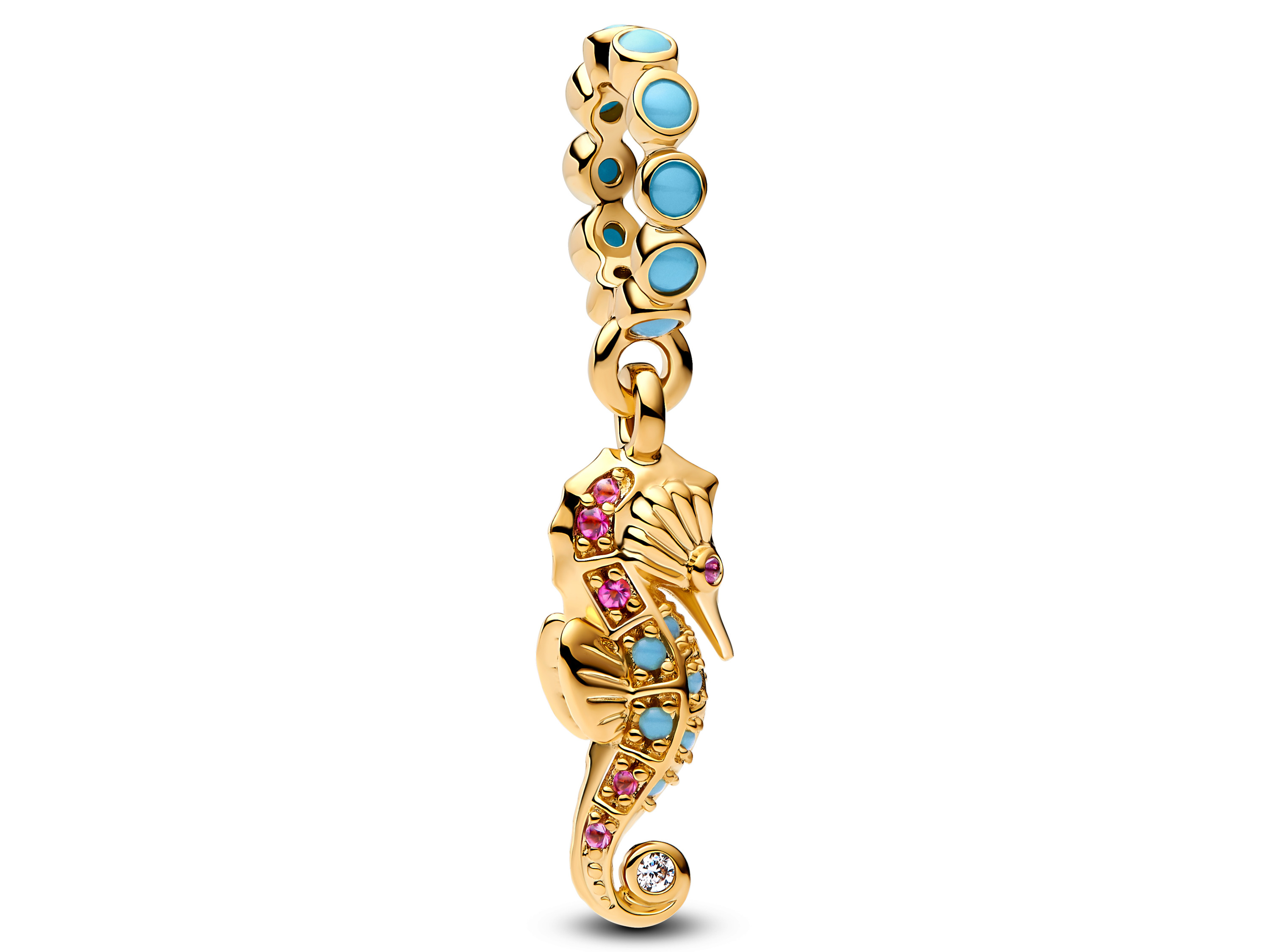 Pandora 763895C01 - Seepferdchen Charm - Gelbgold Vergoldung 