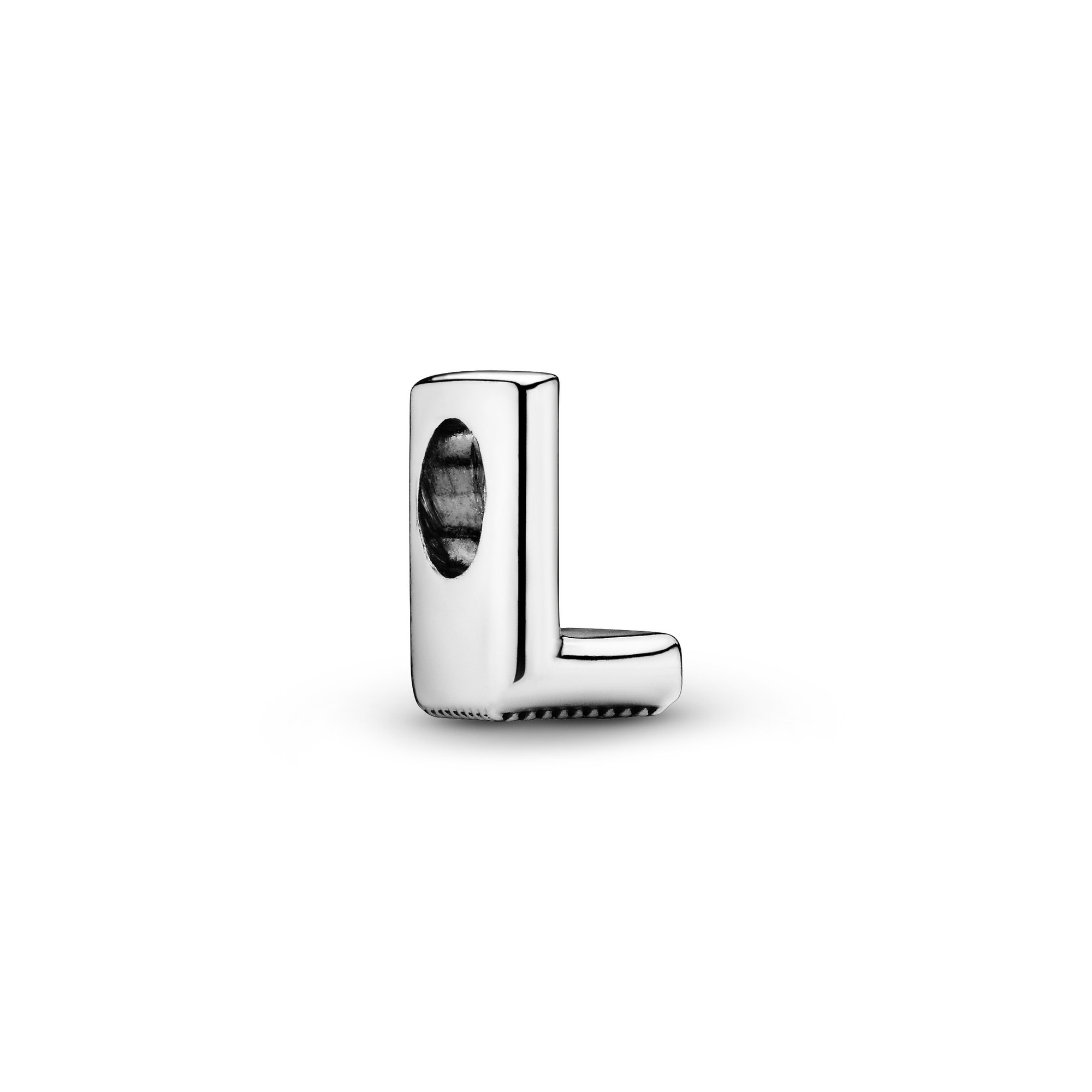 PANDORA Charm - Buchstabe L - Letter L - 925 Sterling Silber