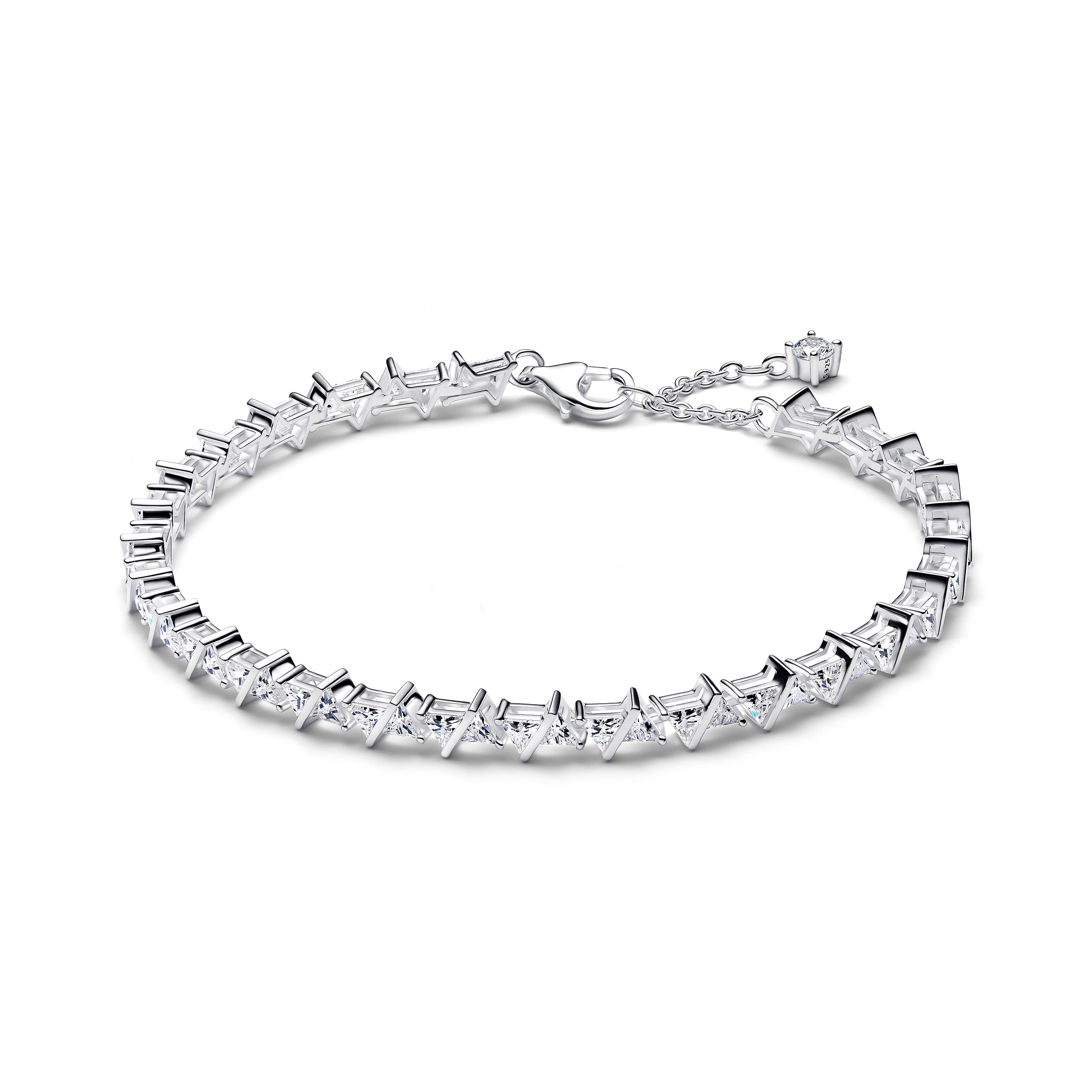 Pandora Timeless - Tennisarmband Dreieck - Sterling Silber - 20 cm - 595069C01-20