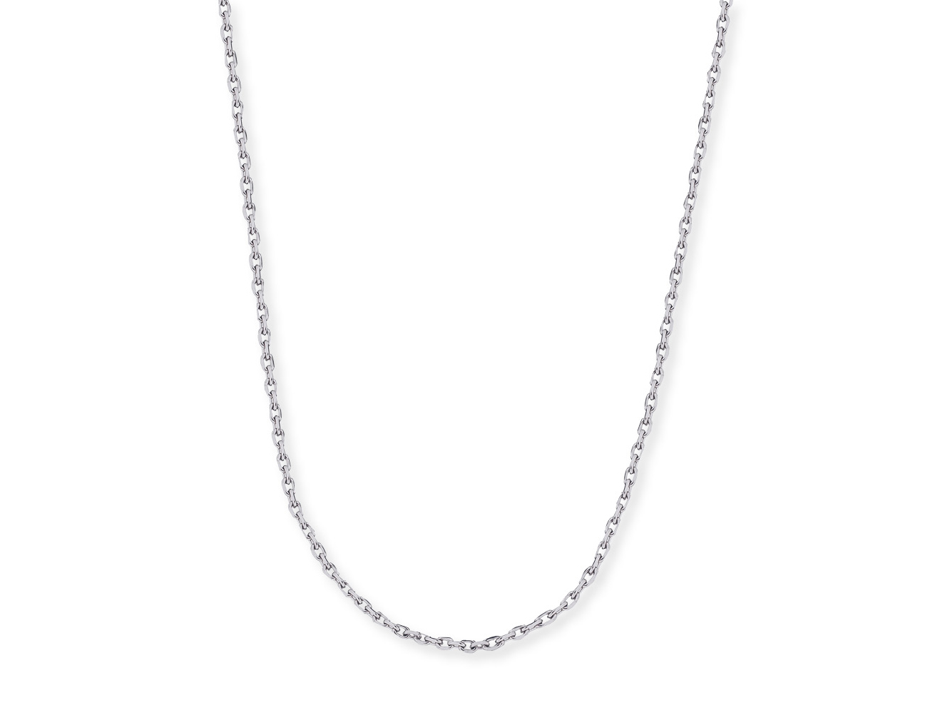 Engelsrufer ERNHA-40-15S Ketten Ankerkette Elements - Silber rhod. 38 cm Silberne rhodinierte Kettenankerkette von Engelsrufer mit einer Länge von 38 cm, bestehend aus feinen, gleichmäßigen Gliedern für eleganten Schmuck.