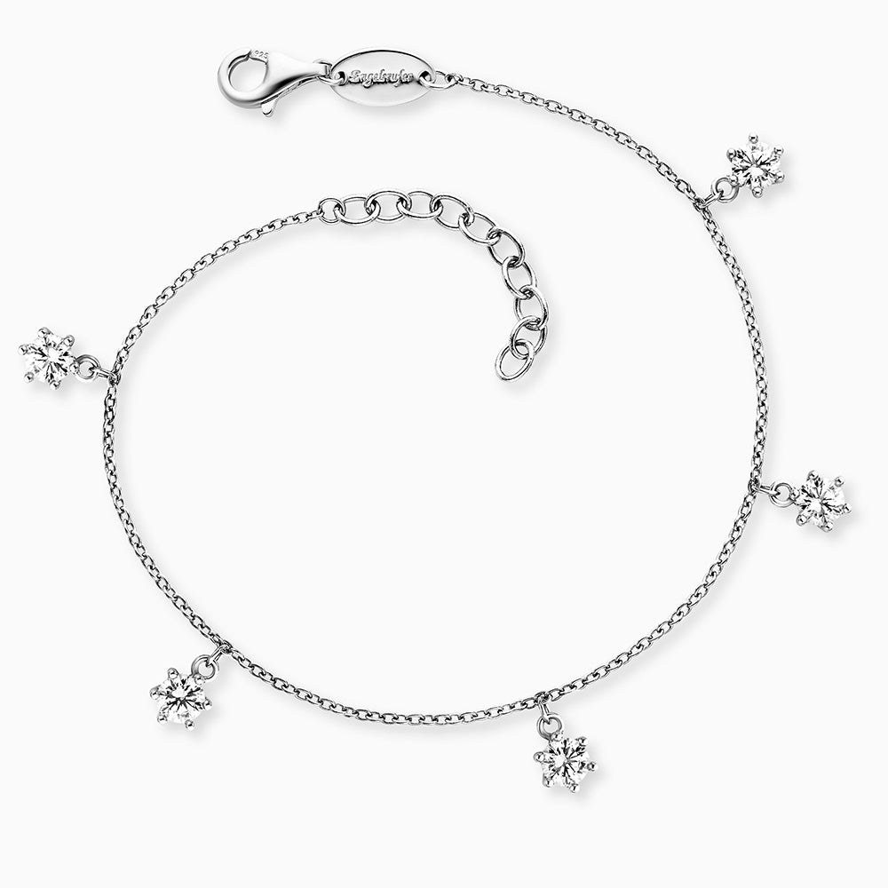 Engelsrufer SHINY Armband mit Zirkonia - Silber rhodiniert 17 cm – Ansicht 2