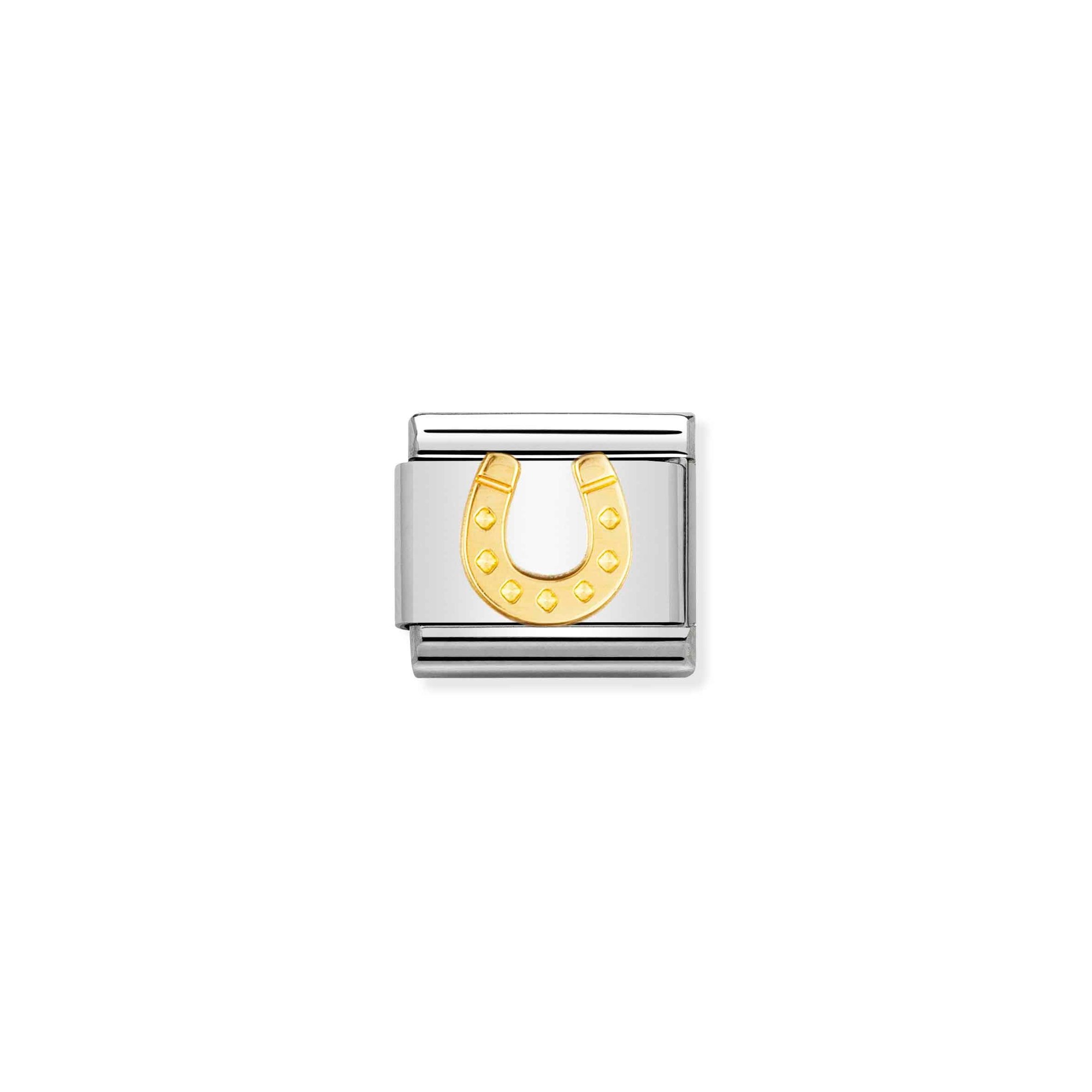 Nomination Composable Classic Charm Hufeisen - Edelstahl, Gelbgold