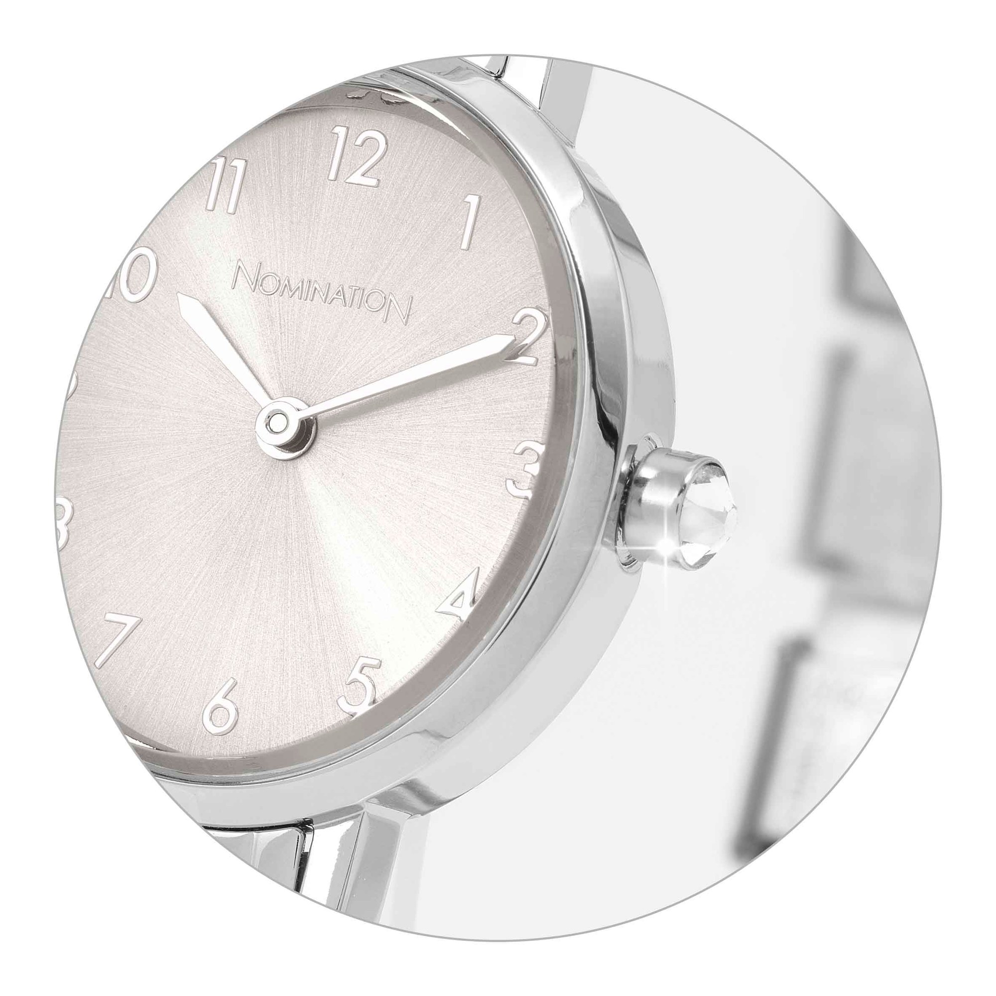 Nomination Time - Armbanduhren - Edelstahl - silberfarben – Ansicht 4
