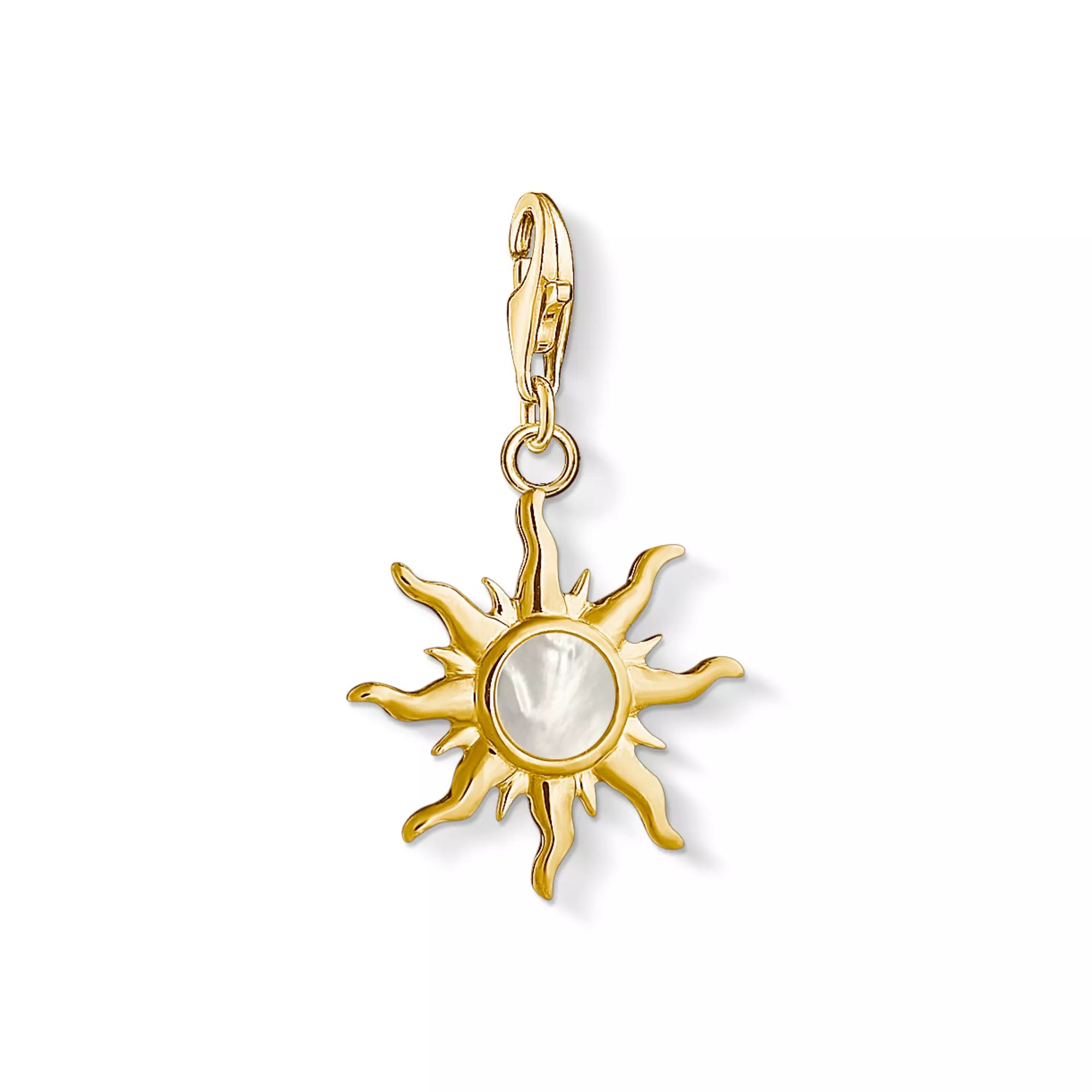 Thomas Sabo Charm-Anhänger - Sonne - vergoldet