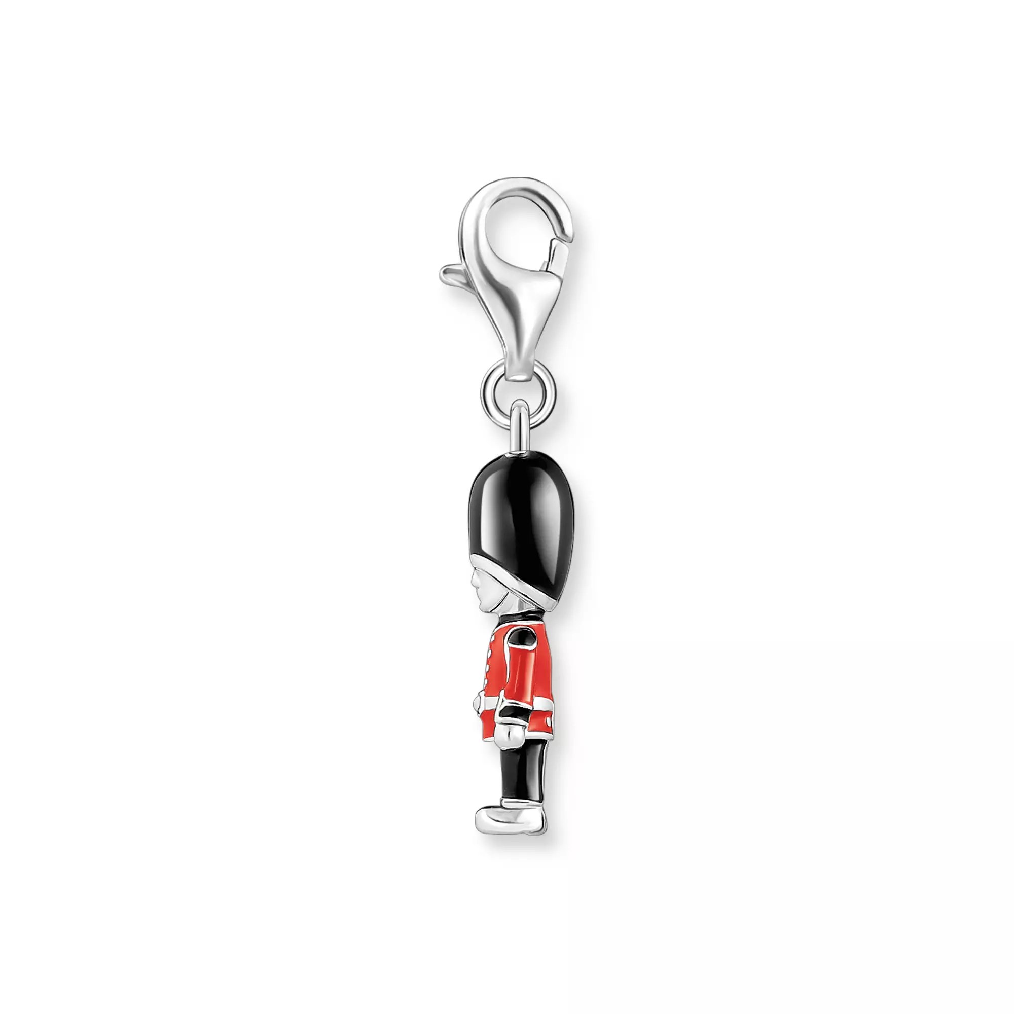 Thomas Sabo Charm-Anhänger - LONDON Königliche Wache - Silber & Emaille - mehrfarbig – Ansicht 2