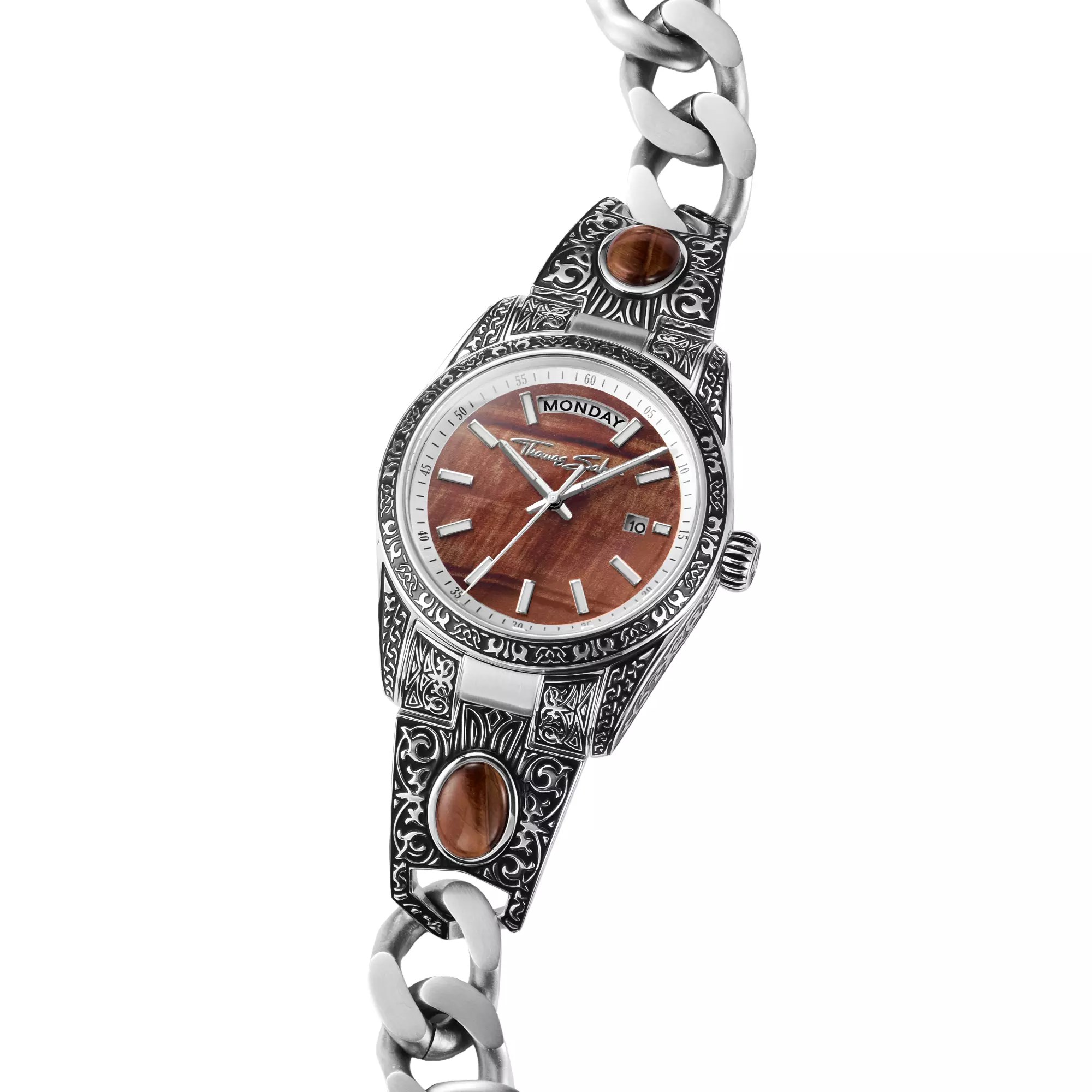 Thomas Sabo Uhr WA0456-201-212 Western-Ornamente - Edelstahl - 36 mm – Ansicht 2