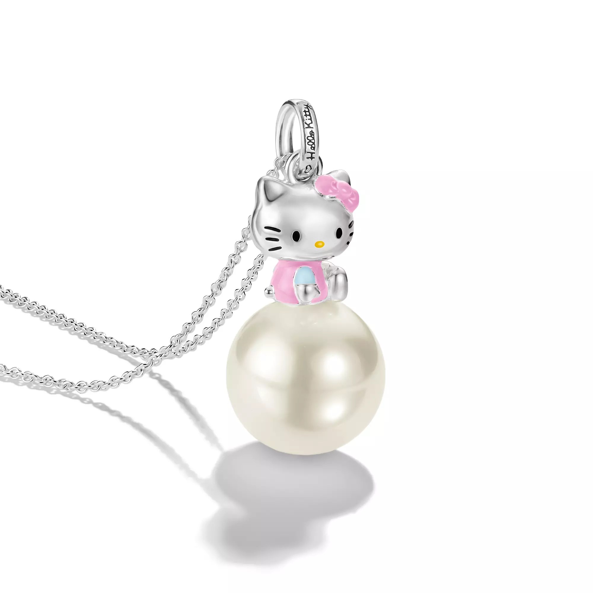 Thomas Sabo Hello Kitty - Halskette - 50 cm - versilbert & Emaille – Ansicht 2