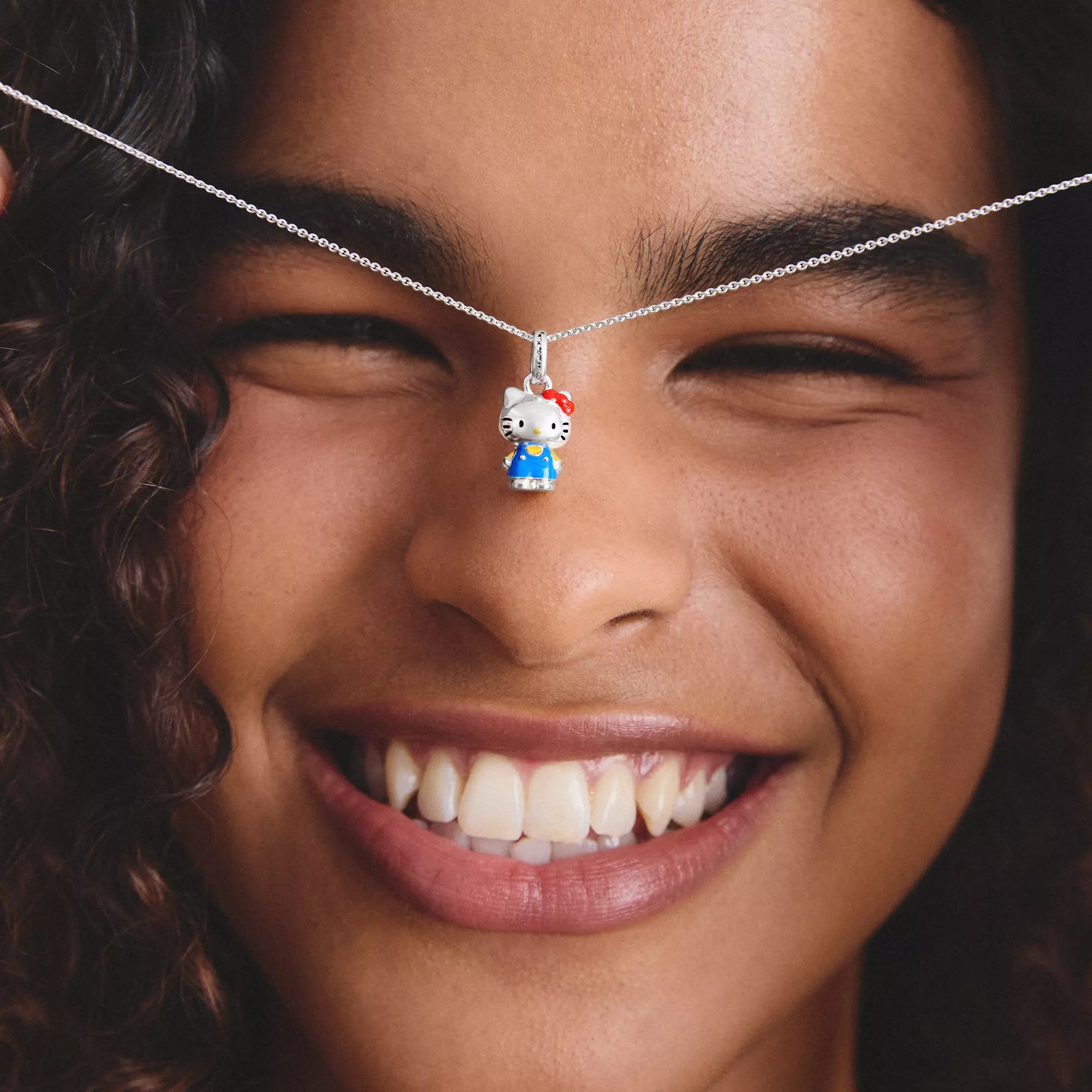 Thomas Sabo Hello Kitty Kette blau – 45 cm – Ansicht 4