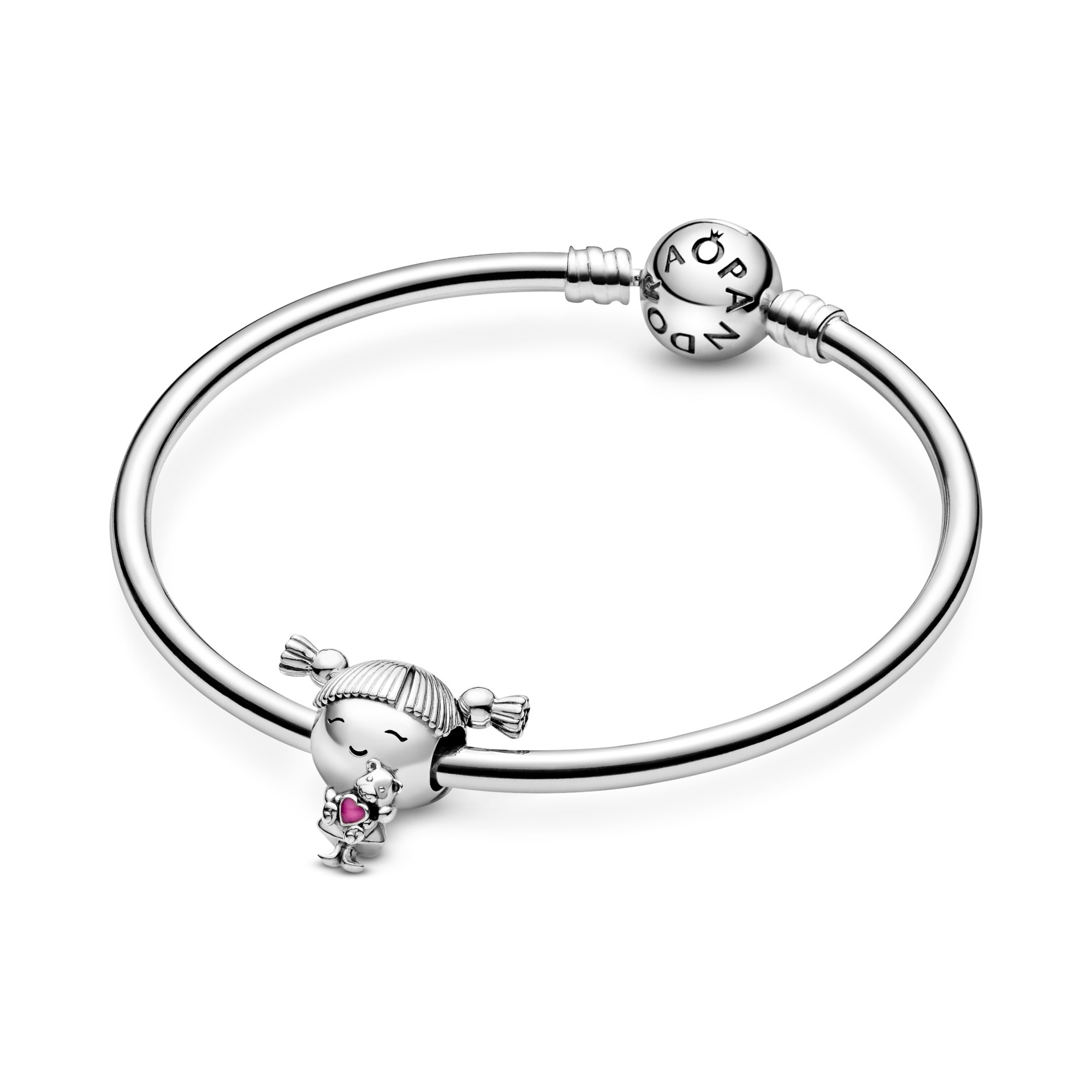 Pandora Girl silver charm - Mädchen - Silber – Ansicht 5