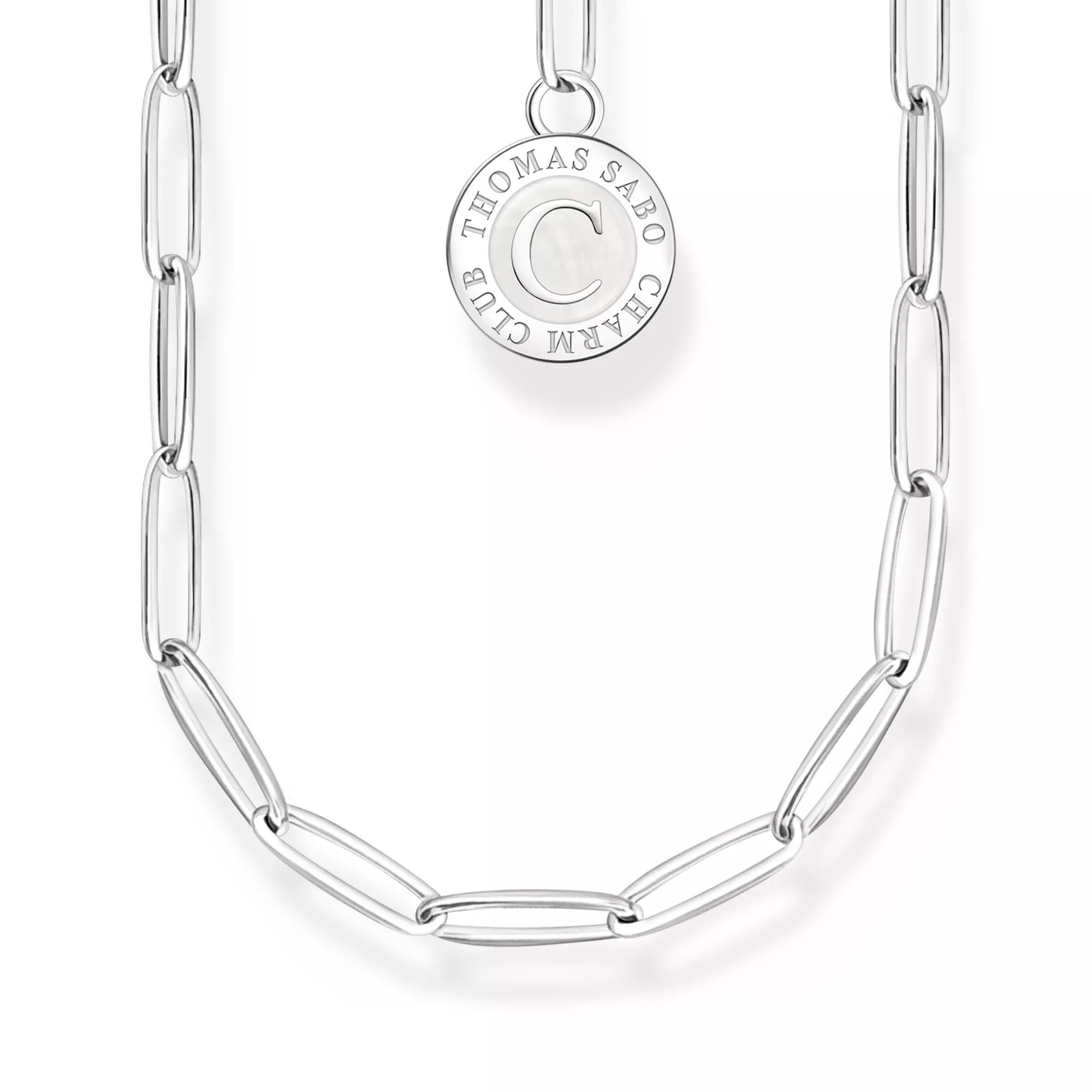 Thomas Sabo Kette - Carrier - Silber & Emaille - 45 cm