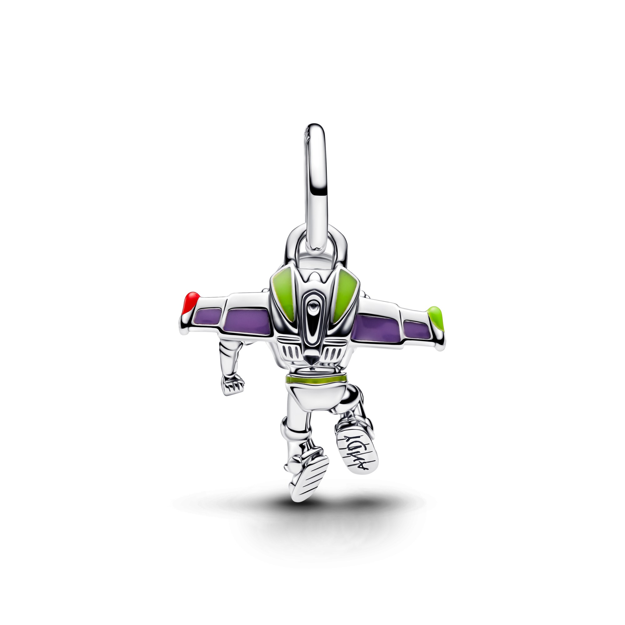 Pandora Disney Pixar Buzz Lightyear - Silber - Grün Lila Emaille – Ansicht 3