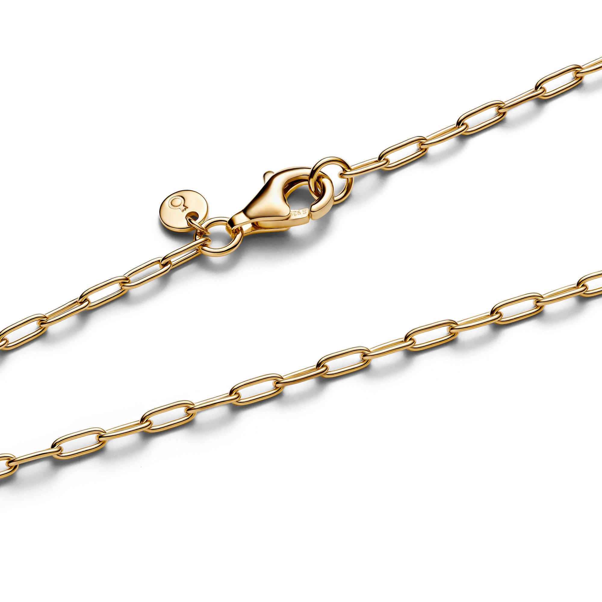 Pandora ME - Gelbgold Verg. Gliederhalskette - 70 cm – Ansicht 2