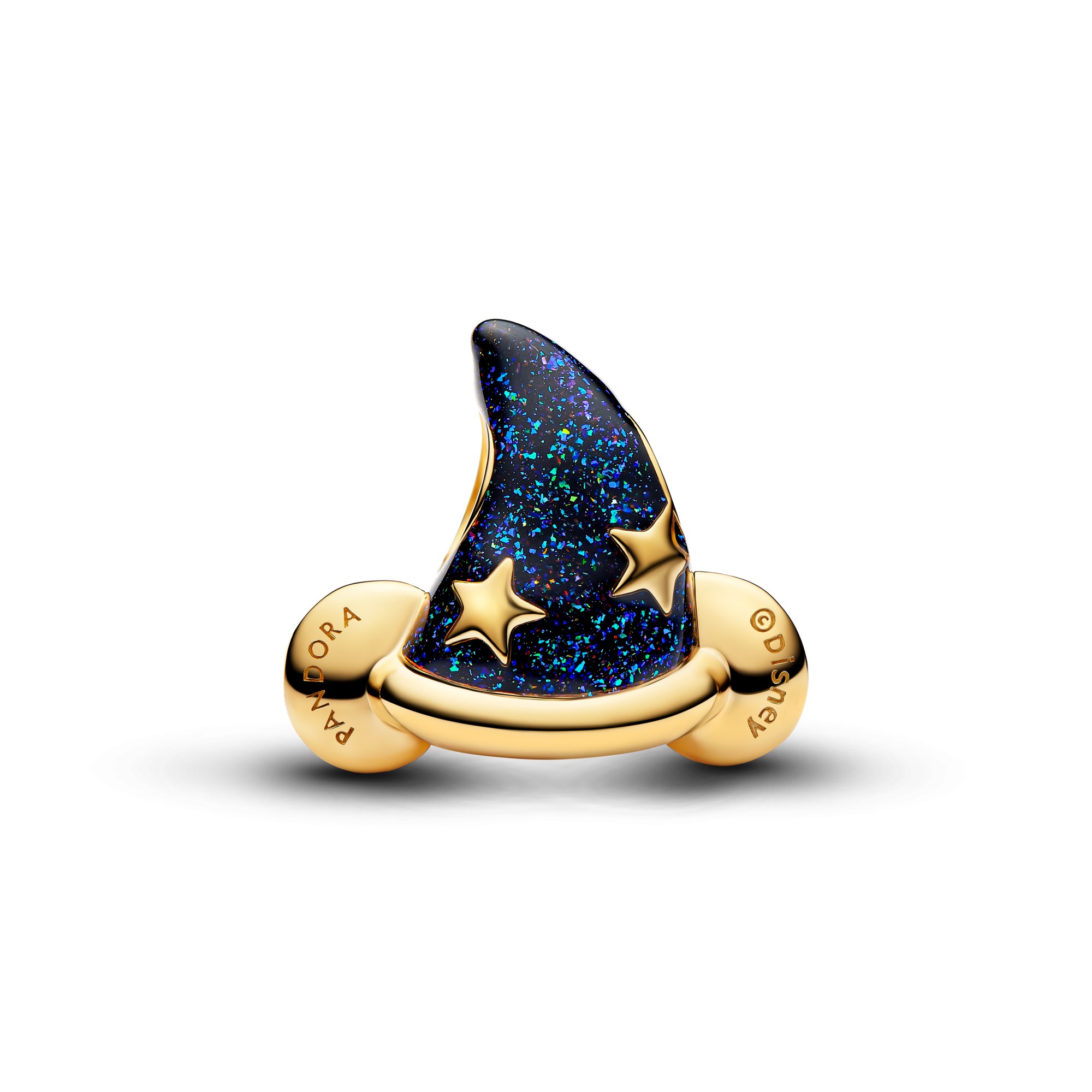 Pandora Disney Micky Maus Zauberhut Charm - Vergoldung - Emaille + Lab-Grown Diamant – Ansicht 3