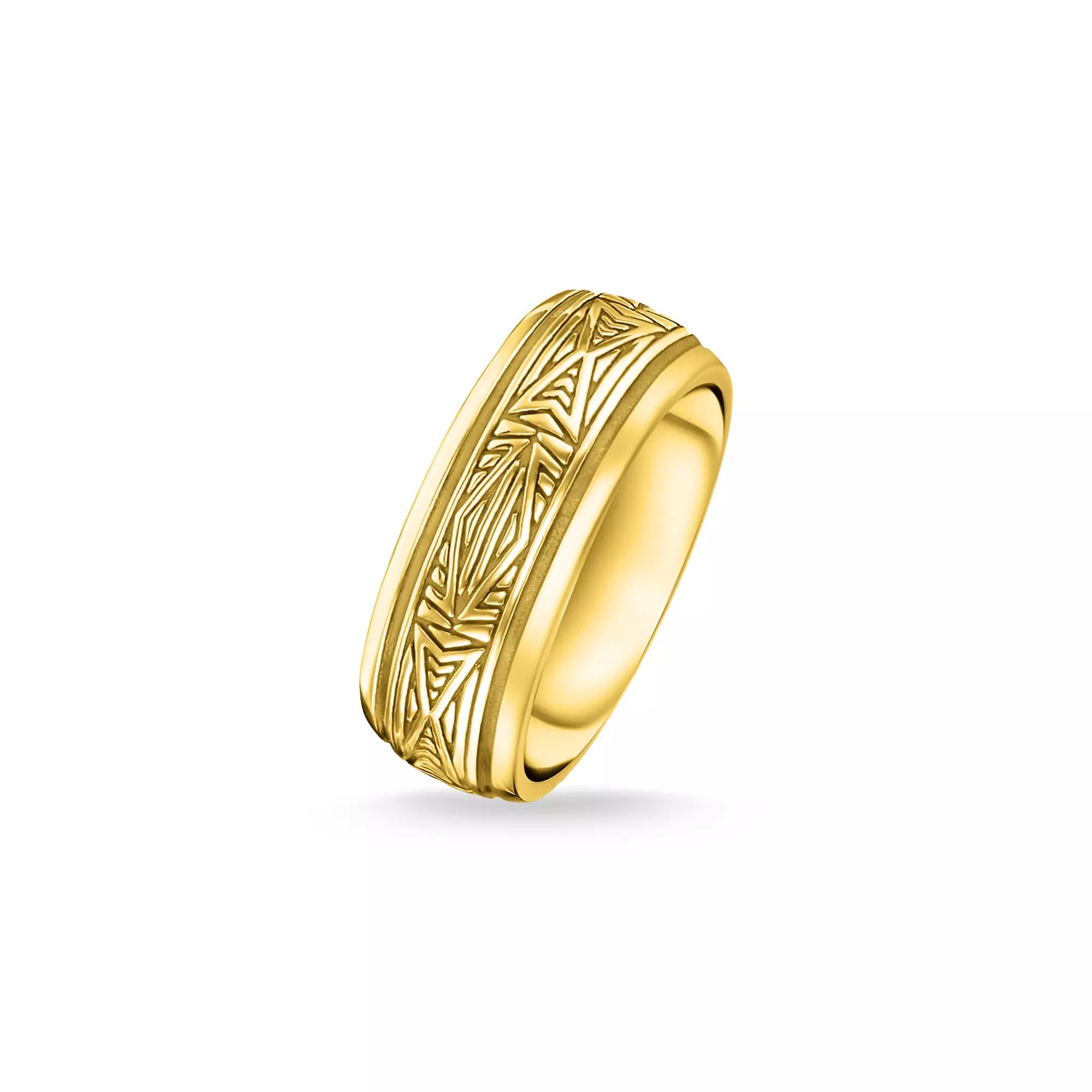 Thomas Sabo Ring - Sterling Silber - vergoldet Gelbgold - gelbgoldfarben – Ansicht 3