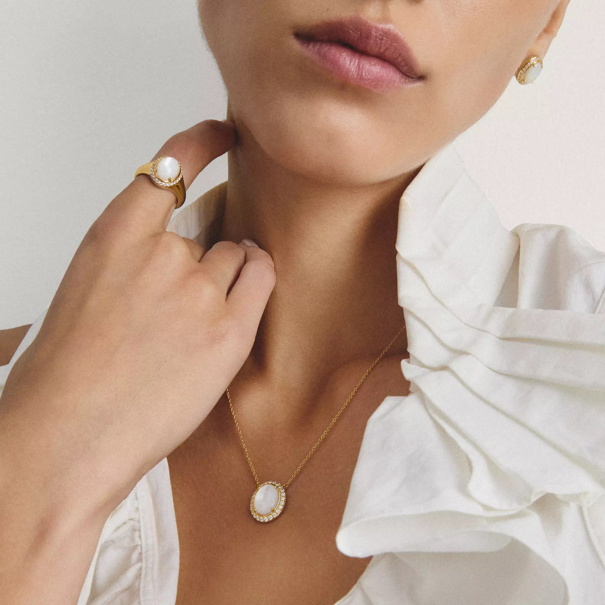 Thomas Sabo Deep Sea - Halskette - 50 cm - 18K Gelbgold-Vergoldung – Ansicht 3