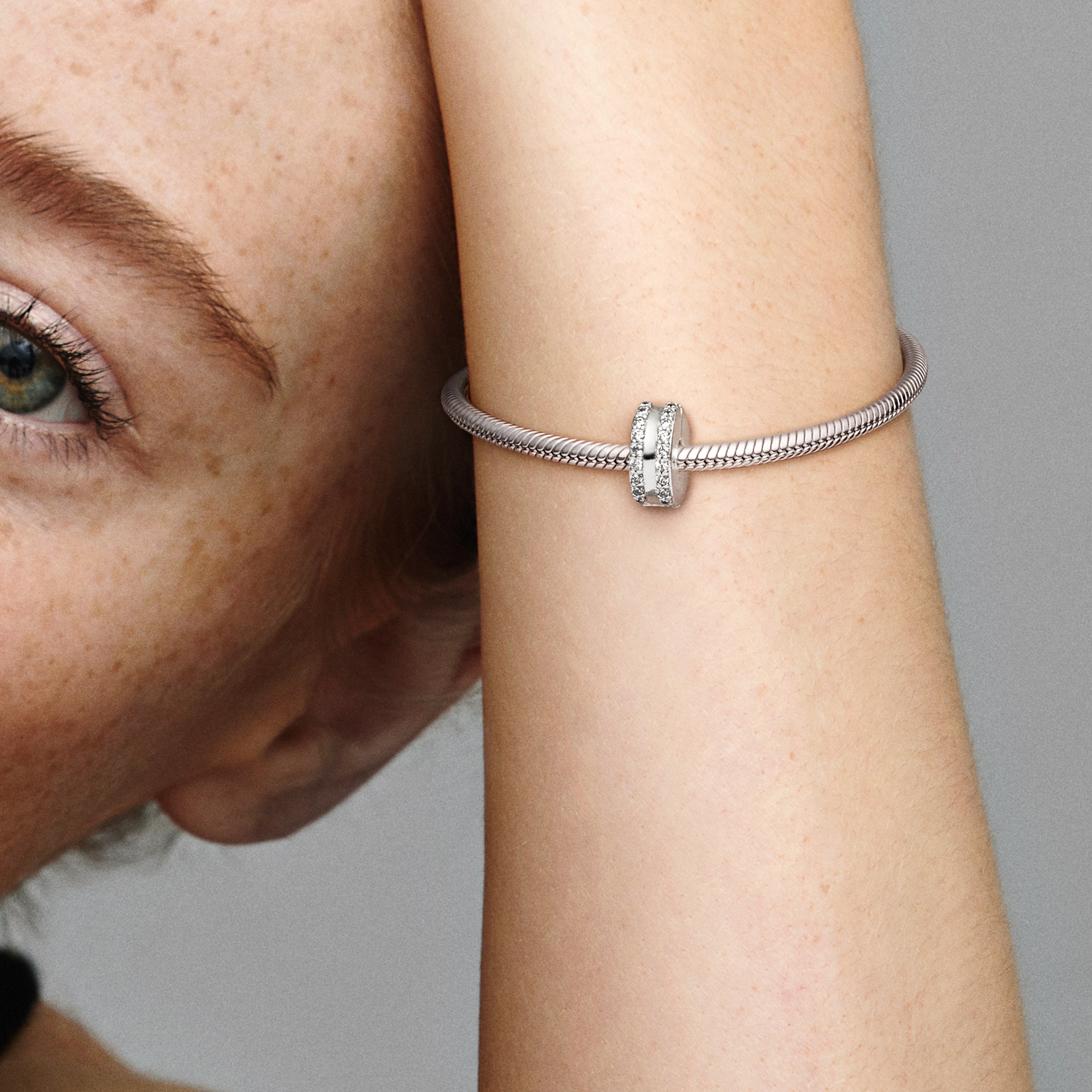 Pandora Clip Stopper - mit Zirkonia – Ansicht 3