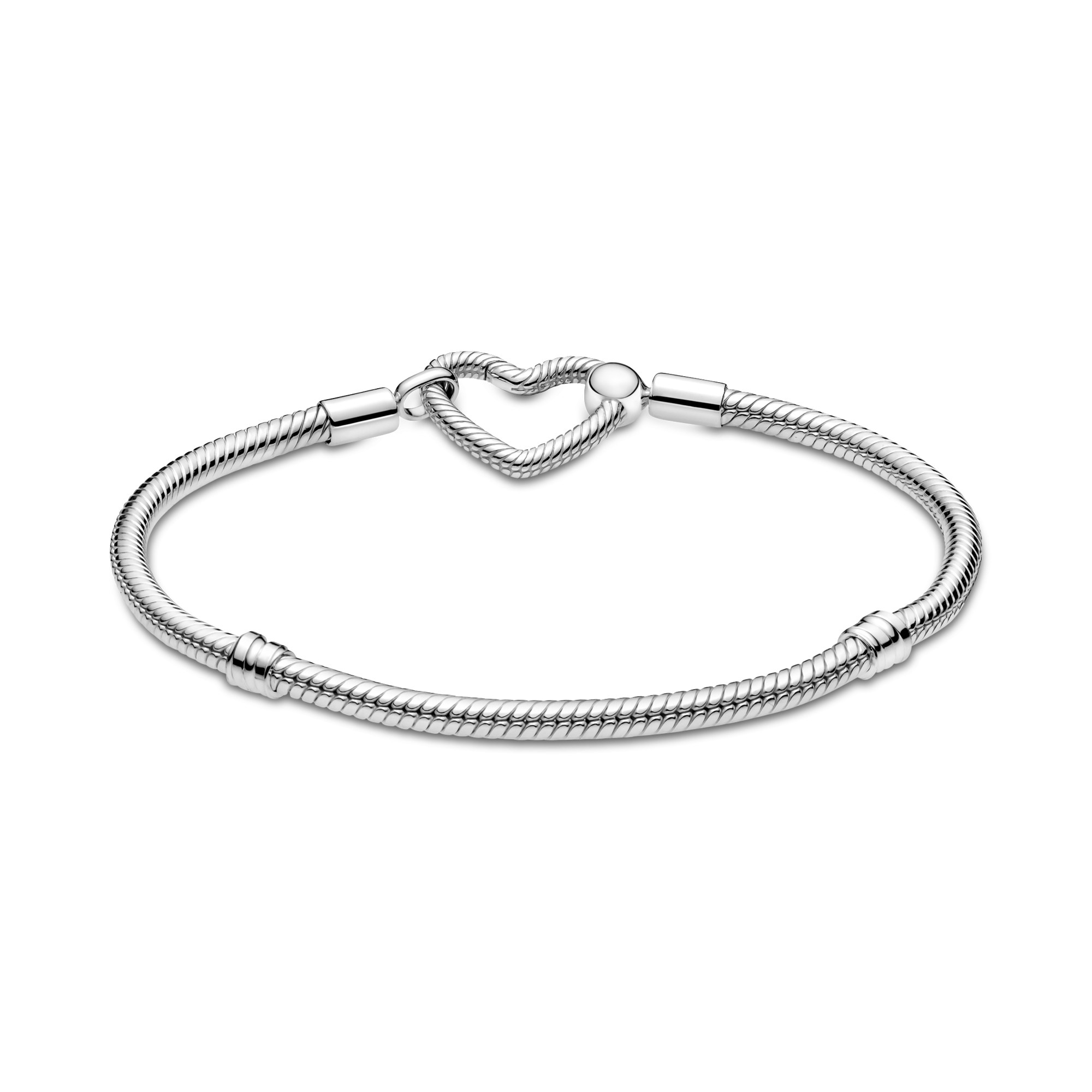 Pandora Silber Armband - offenes Herz – Ansicht 4